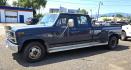 1986 Blue /Blue Ford F-350 Base (2FTJW35LXGC) with an 7.5L V8 OHV 16V engine, Automatic transmission, located at 450 N Russell, Missoula, MT, 59801, (406) 543-6600, 46.874496, -114.017433 - 1 Ton Dually Long Box CrewCab. Rear Wheel Drive. 7.5 Liter V8. Automatic Transmission. 43,284 Original Miles. Interior is close to Perfect. Even the headliner is immaculate. Clear Coat is pealing some. Left Rear Fender has some damage. This vehicle is more then 20 years old and is not eligible f - Photo#1