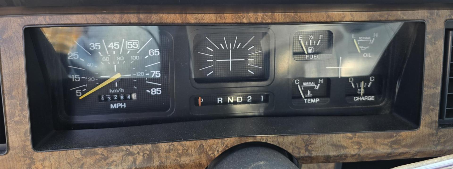 1986 Blue /Blue Ford F-350 Base (2FTJW35LXGC) with an 7.5L V8 OHV 16V engine, Automatic transmission, located at 450 N Russell, Missoula, MT, 59801, (406) 543-6600, 46.874496, -114.017433 - 1 Ton Dually Long Box CrewCab. Rear Wheel Drive. 7.5 Liter V8. Automatic Transmission. 43,284 Original Miles. Interior is close to Perfect. Even the headliner is immaculate. Clear Coat is pealing some. Left Rear Fender has some damage. This vehicle is more then 20 years old and is not eligible f - Photo#12