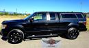 2014 Black /Black Ford F-150 FX4 SuperCab 6.5-ft. Bed 4WD (1FTFX1ET2EF) with an 3.5L V6 TURBO engine, 6-Speed Automatic transmission, located at 450 N Russell, Missoula, MT, 59801, (406) 543-6600, 46.874496, -114.017433 - Metallic Black 1/2 Ton 4WD. 3.5L V6 EcoBoost Engine. Excellent Condition. Leather Heated Seats. Power Front Seats. Power Sunroof. Air. Cruise. Tilt. Navigation. Backup Camera. AM FM SAT CD. Bluetooth. Running Boards. Towing. Nice Matching Topper. Fancy Custom Wheels. We Finance through local Cre - Photo#0