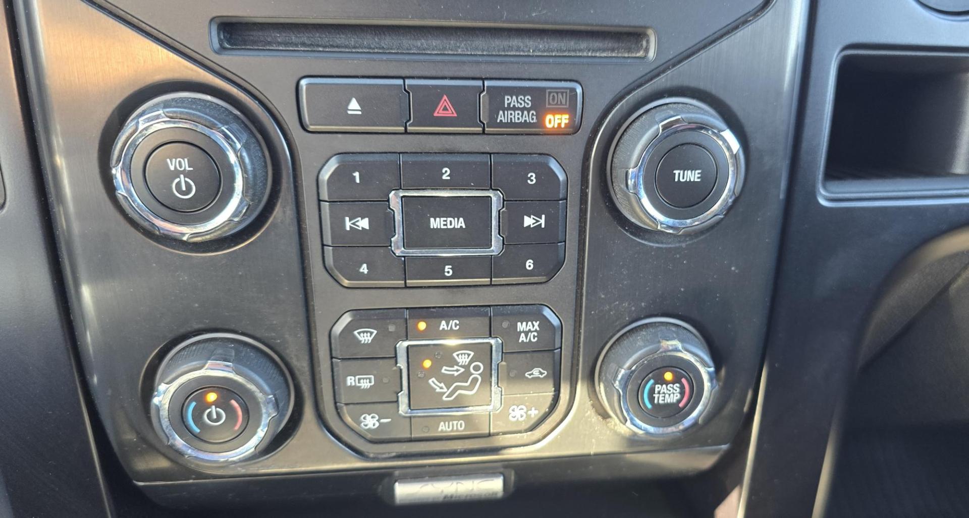 2014 Black /Black Ford F-150 FX4 SuperCab 6.5-ft. Bed 4WD (1FTFX1ET2EF) with an 3.5L V6 TURBO engine, 6-Speed Automatic transmission, located at 450 N Russell, Missoula, MT, 59801, (406) 543-6600, 46.874496, -114.017433 - Metallic Black 1/2 Ton 4WD. 3.5L V6 EcoBoost Engine. Excellent Condition. Leather Heated Seats. Power Front Seats. Power Sunroof. Air. Cruise. Tilt. Navigation. Backup Camera. AM FM SAT CD. Bluetooth. Running Boards. Towing. Nice Matching Topper. Fancy Custom Wheels. We Finance through local Cre - Photo#7