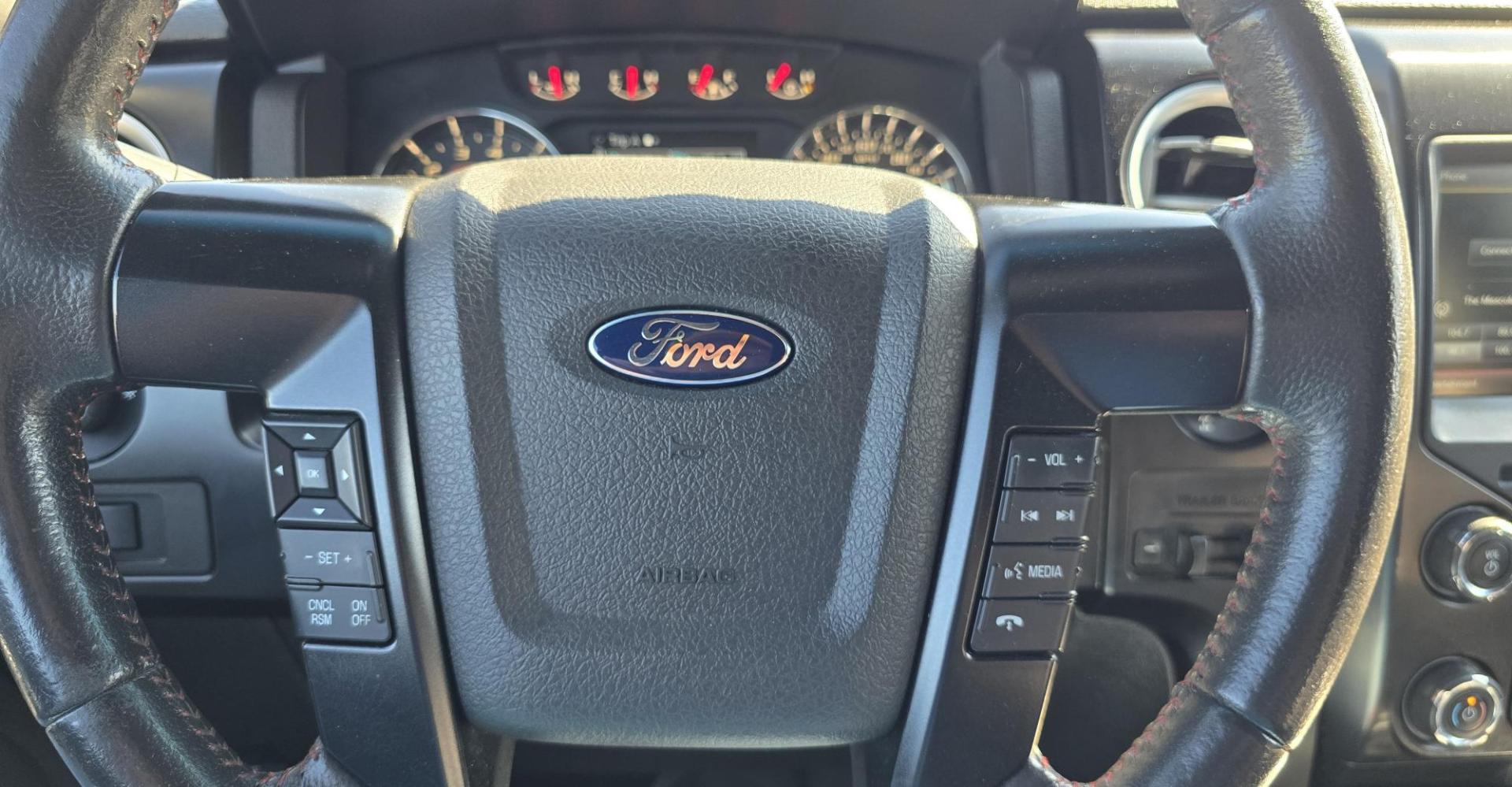 2014 Black /Black Ford F-150 FX4 SuperCab 6.5-ft. Bed 4WD (1FTFX1ET2EF) with an 3.5L V6 TURBO engine, 6-Speed Automatic transmission, located at 450 N Russell, Missoula, MT, 59801, (406) 543-6600, 46.874496, -114.017433 - Metallic Black 1/2 Ton 4WD. 3.5L V6 EcoBoost Engine. Excellent Condition. Leather Heated Seats. Power Front Seats. Power Sunroof. Air. Cruise. Tilt. Navigation. Backup Camera. AM FM SAT CD. Bluetooth. Running Boards. Towing. Nice Matching Topper. Fancy Custom Wheels. We Finance through local Cre - Photo#11