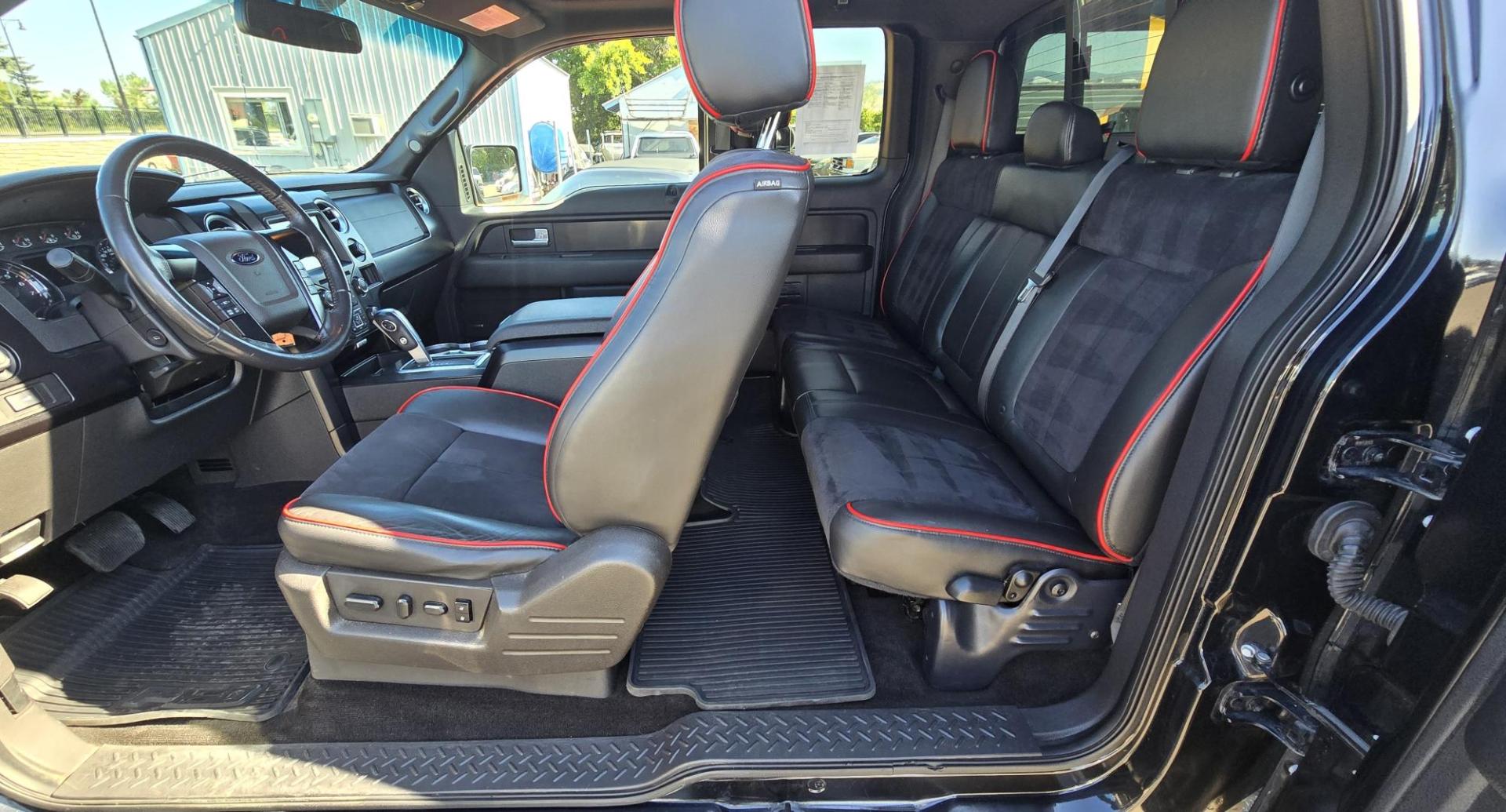 2014 Black /Black Ford F-150 FX4 SuperCab 6.5-ft. Bed 4WD (1FTFX1ET2EF) with an 3.5L V6 TURBO engine, 6-Speed Automatic transmission, located at 450 N Russell, Missoula, MT, 59801, (406) 543-6600, 46.874496, -114.017433 - Metallic Black 1/2 Ton 4WD. 3.5L V6 EcoBoost Engine. Excellent Condition. Leather Heated Seats. Power Front Seats. Power Sunroof. Air. Cruise. Tilt. Navigation. Backup Camera. AM FM SAT CD. Bluetooth. Running Boards. Towing. Nice Matching Topper. Fancy Custom Wheels. We Finance through local Cre - Photo#13