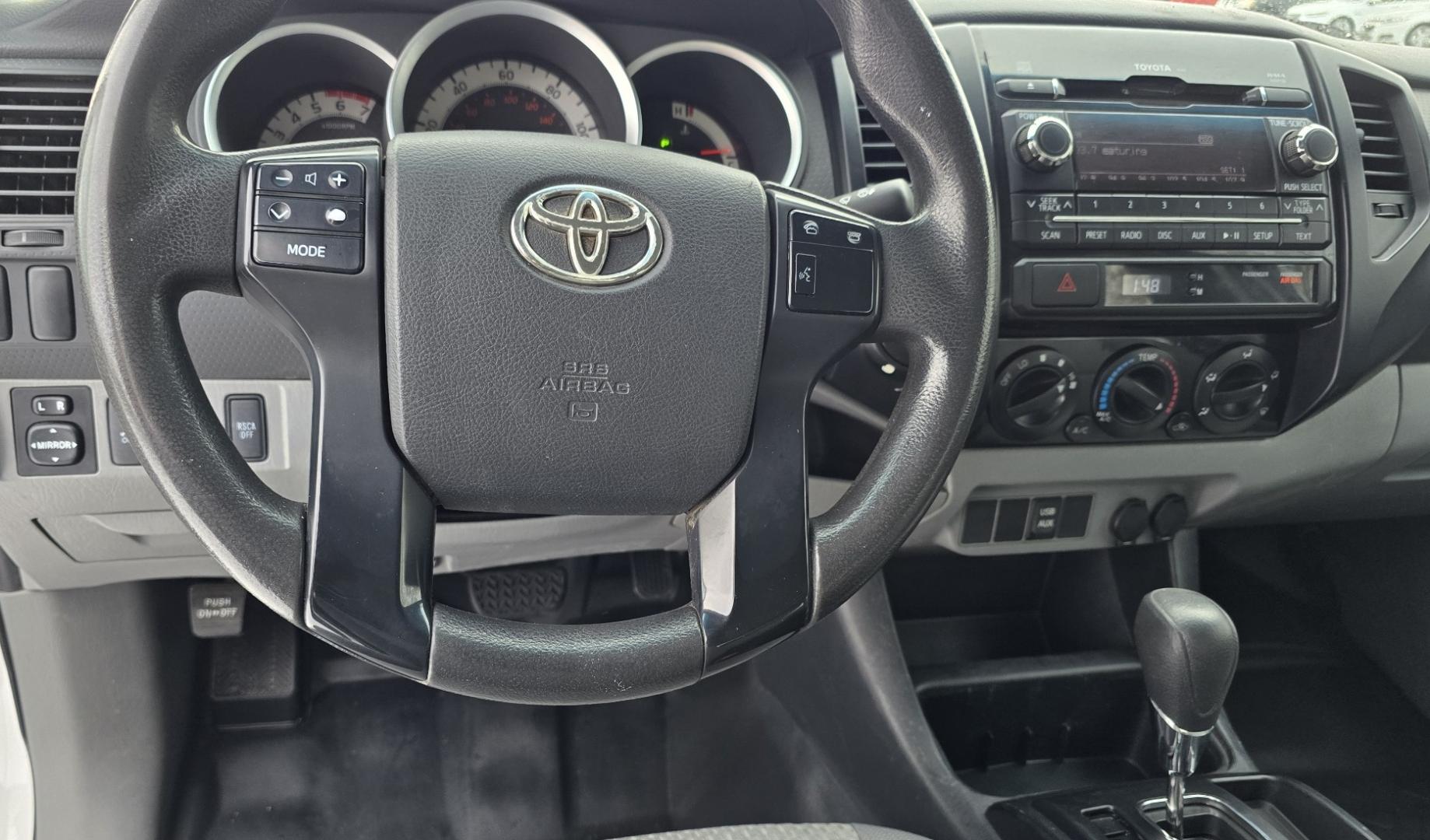 2012 White /Black Toyota Tacoma Double Cab V6 4WD (3TMLU4EN4CM) with an 4.0L V6 DOHC 24V engine, 6-Speed Automatic transmission, located at 450 N Russell, Missoula, MT, 59801, (406) 543-6600, 46.874496, -114.017433 - Very Reliable and Desirable 4WD Toyota Tacoma Crew Cab. 4.0L V6 Engine. 6 Speed Automatic Transmission. Air. Cruise. Tilt. Power Windows and Locks. AM FM CD Player. Body is straight. . Very minor rip in the drivers seat. Nice Tires and Wheels. We Finance through local Credit Unions. We do NOT of - Photo#15