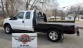 2014 White /Gray Ford F-250 SD XL SuperCab Flatbed 4WD (1FT7X2B62EE) with an 6.2L V8 OHV 16V engine, 6-Speed Automatic transmission, located at 450 N Russell, Missoula, MT, 59801, (406) 543-6600, 46.874496, -114.017433 - Beefy 3/4 Ton Ford 4WD. 6.2L V8 Engine. 6 Speed Automatic Transmission. Nice heavy duty Bradford Flatbed with Gooseneck slot. Deck measures 85" Wide by 102" Long. Air. Cruise. Tilt. Power Windows and Locks. AM FM CD Player. Bluetooth Phone Connection. 4 Wheel Drive has Manual Locking Hubs. Clean Tit - Photo#2