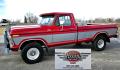 1979 Red and Silver /Red Ford F-150 Ranger (F15JREG8225) with an 460 V8 engine, Automatic transmission, located at 450 N Russell, Missoula, MT, 59801, (406) 543-6600, 46.874496, -114.017433 - This sharp-looking classic Ford pickup offers a unique blend of components. Although the title lists it as an F150 due to a cab replacement—the new cab being a 1/2 ton with an F150 VIN number—the rest of the vehicle is essentially an F250. All major features except the cab reflect a 3/4 ton conf - Photo#8