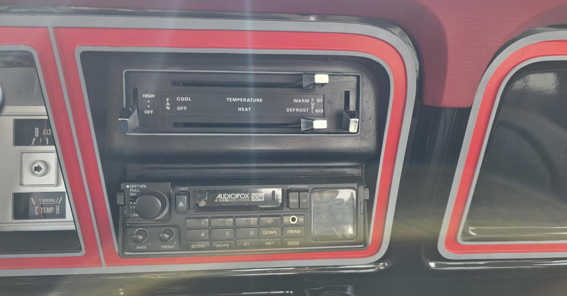 1979 Red and Silver /Red Ford F-150 Ranger (F15JREG8225) with an 460 V8 engine, Automatic transmission, located at 450 N Russell, Missoula, MT, 59801, (406) 543-6600, 46.874496, -114.017433 - This sharp-looking classic Ford pickup offers a unique blend of components. Although the title lists it as an F150 due to a cab replacement—the new cab being a 1/2 ton with an F150 VIN number—the rest of the vehicle is essentially an F250. All major features except the cab reflect a 3/4 ton conf - Photo#19