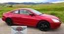 2006 Red /Tan Honda Accord EX V-6 Coupe w/ Nav/ XM Radio (1HGCM81736A) with an 3.0L V6 SOHC 24V engine, 6-Speed Manual Overdrive transmission, located at 450 N Russell, Missoula, MT, 59801, (406) 543-6600, 46.874496, -114.017433 - Another Unicorn! One Owner 06 Accord Coupe with a 6 Speed Manual Transmission. 3.0L V6 Engine. Navigation. AM FM 6 Disc Changer. Air. Cruise. Tilt. Sunroof. Power Windows and Locks. Power Drivers Seat. Heated Seats. Front Wheel Drive. All this and still under 100K Miles! Front seats wear showing wea - Photo#6
