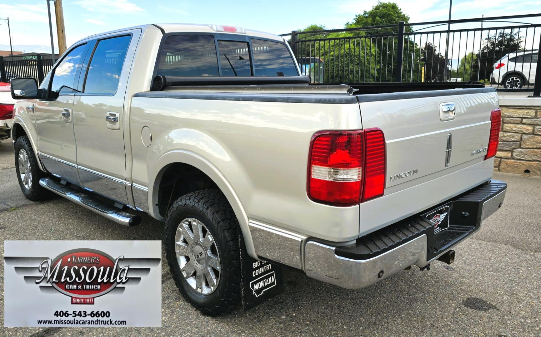 2006 Tan /Gray Lincoln Mark LT 4WD (5LTPW18596F) with an 5.4L V8 SOHC 24V engine, 4A OD transmission, located at 450 N Russell, Missoula, MT, 59801, (406) 543-6600, 46.874496, -114.017433 - Smooth Driving Lincoln 4WD Pickup. 5.4L V8 Engine. Power Seats. Heated Front Seats. Air. Cruise. Tilt. Power Windows and Locks. Excellent Goodrich Tires. Running Boards. Aftermarket Rear View Camera. Clean Title and Carfax. Does have an Airbag light on. Because of the age, our lenders do NOT off- Photo#10