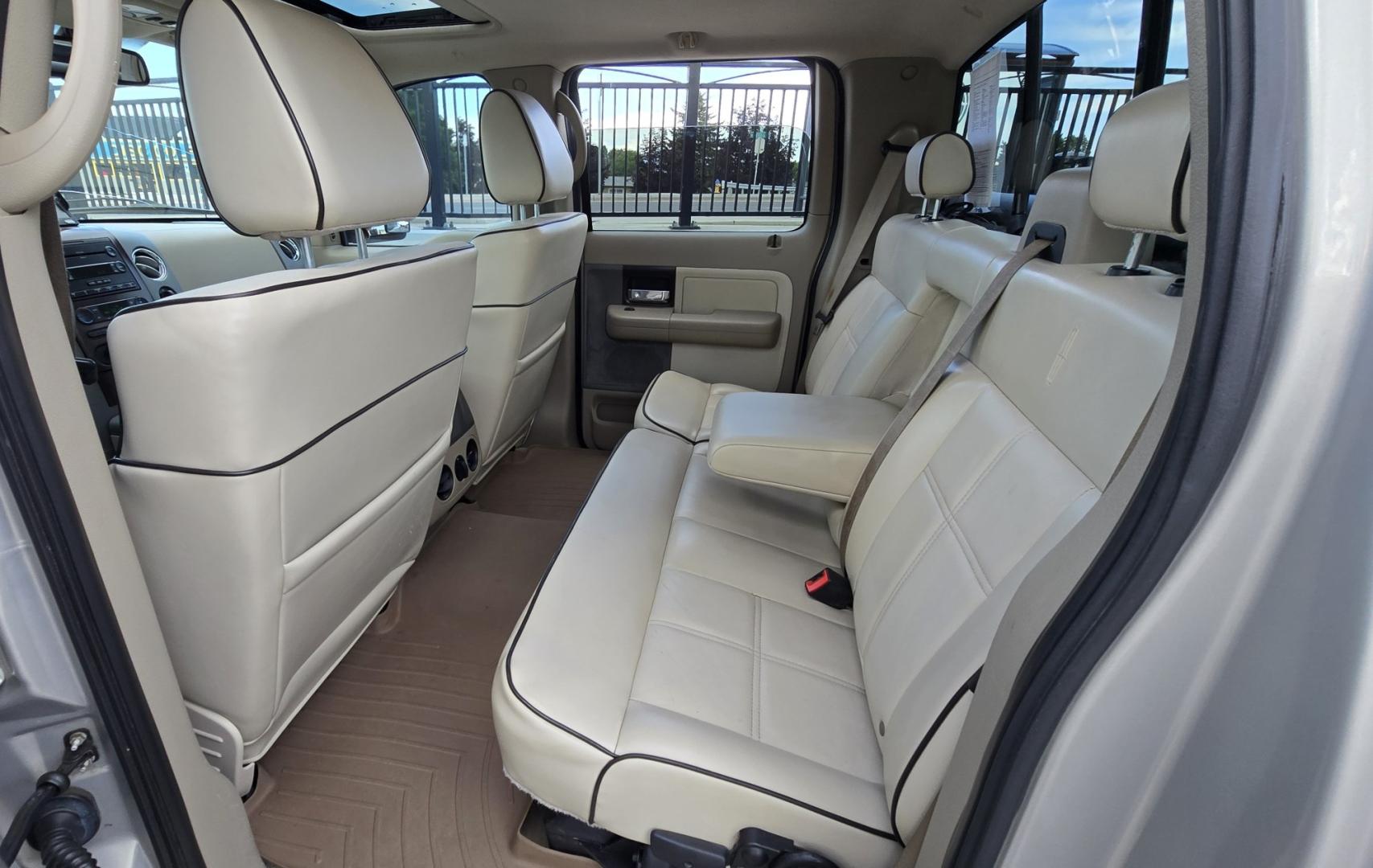 2006 Tan /Gray Lincoln Mark LT 4WD (5LTPW18596F) with an 5.4L V8 SOHC 24V engine, 4A OD transmission, located at 450 N Russell, Missoula, MT, 59801, (406) 543-6600, 46.874496, -114.017433 - Smooth Driving Lincoln 4WD Pickup. 5.4L V8 Engine. Power Seats. Heated Front Seats. Air. Cruise. Tilt. Power Windows and Locks. Excellent Goodrich Tires. Running Boards. Aftermarket Rear View Camera. Clean Title and Carfax. Does have an Airbag light on. Because of the age, our lenders do NOT off- Photo#15