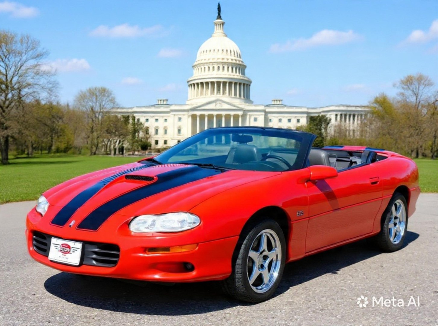 1999 Red /Black Leather Chevrolet Camaro (2G1FP32G6X2) with an 5.7L V8 MPI "LS1" engine, 6 Speed Manual transmission, located at 450 N Russell, Missoula, MT, 59801, (406) 543-6600, 46.874496, -114.017433- Photo#1