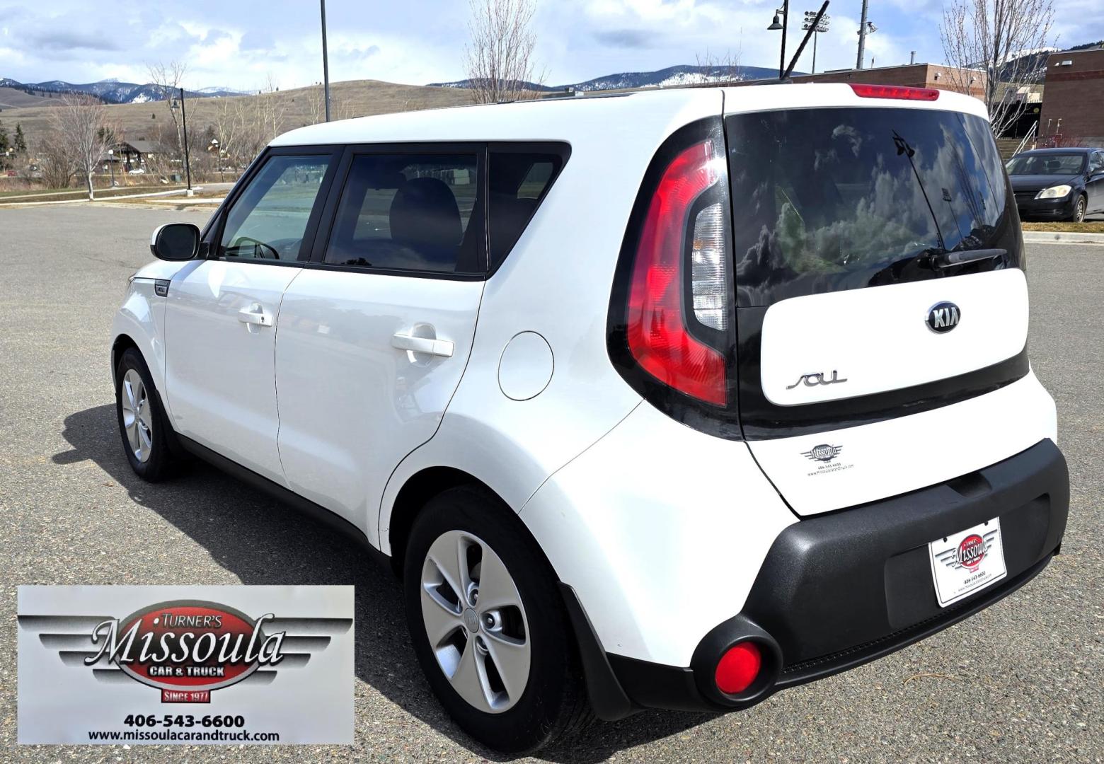 2016 White /Blk/Beige Kia Soul (KNDJN2A24G7) with an 1.6L L4 DOHC 16V engine, Automatic transmission, located at 450 N Russell, Missoula, MT, 59801, (406) 543-6600, 46.874496, -114.017433 - Cute little FWD with only 79,000 Miles. Very Economical 1.6L Engine. 6 Speed Automatic Transmission.Runs Amazing. Air. Cruise. Tilt. Power Windows and Locks. Remote Start. Comes with extra set of Studded Snow Tires. - Photo#2