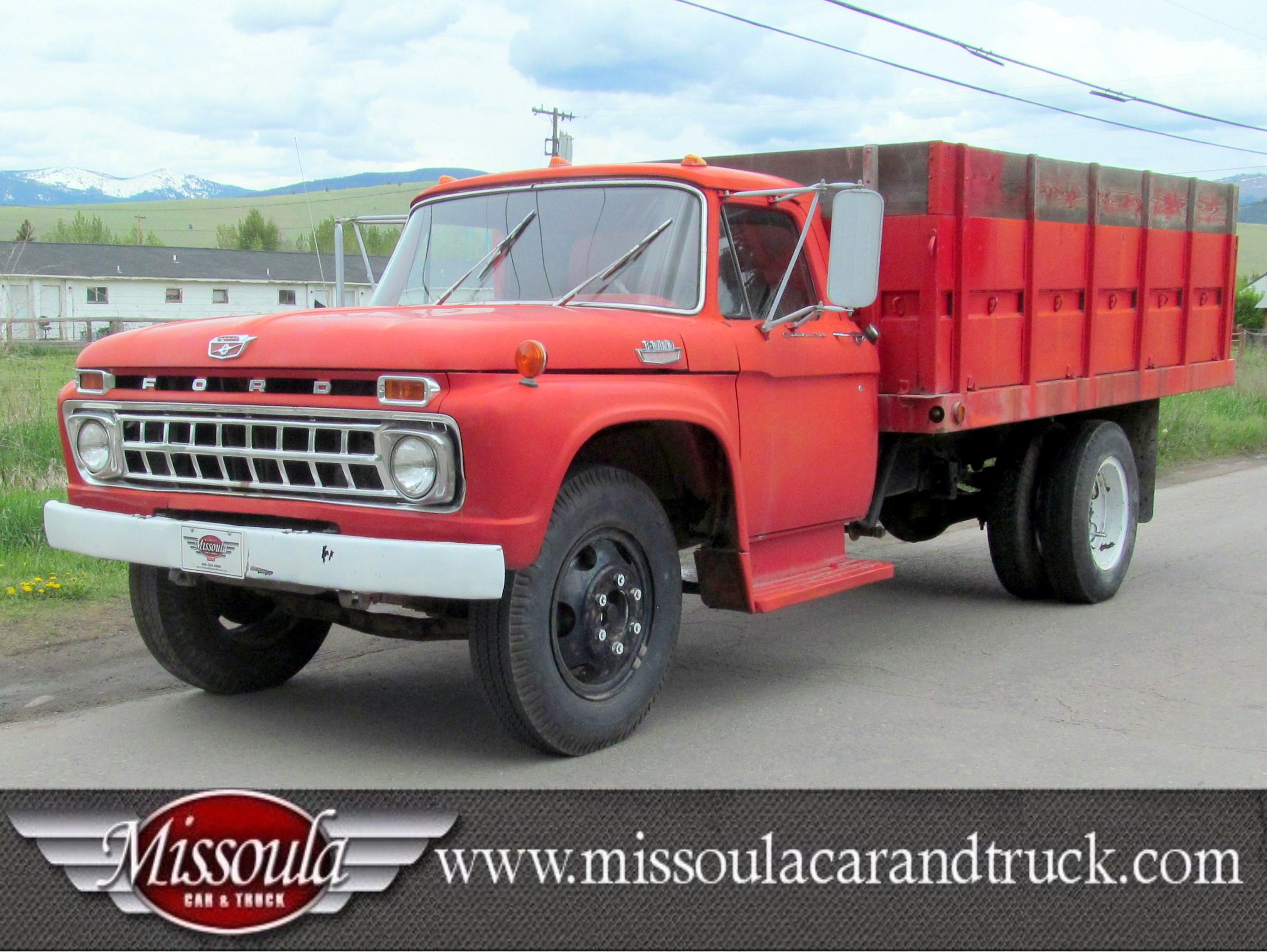 Turner S Missoula Car And Truck 1965 Ford F600 Grain Dump Truck