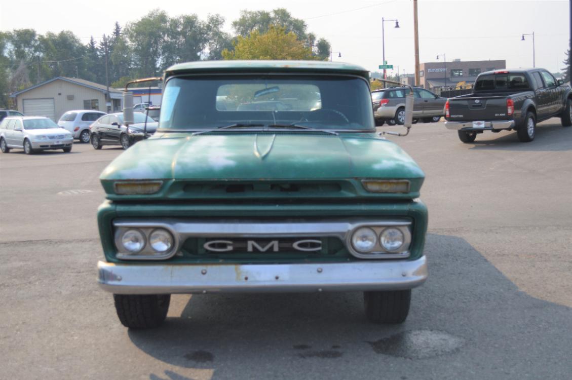 1963 Green GMC 2500 Custom (1502PG6468B) with an 305 V6 engine, Automatic transmission, located at 450 N Russell, Missoula, MT, 59801, (406) 543-6600, 46.874496, -114.017433 - Photo #10