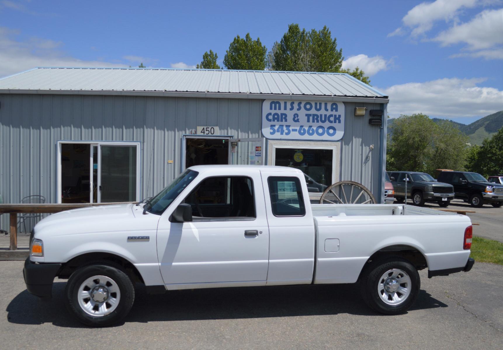 2009 White Ford Ranger Sport SuperCab 2WD (1FTYR14D19P) with an 2.3L L4 SOHC 8V engine, Automatic transmission, located at 450 N Russell, Missoula, MT, 59801, (406) 543-6600, 46.874496, -114.017433 - 1 Owner. Only 48K Miles. Excellent Condition. Clean CarFax - Photo #0