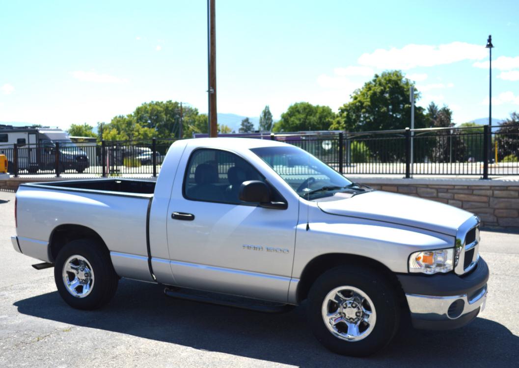 2002 Silver Dodge Ram 1500 SLT Long Bed 2WD (1D7HA16K82J) with an 3.7L V6 SOHC 12V engine, 4-Speed Automatic transmission, located at 450 N Russell, Missoula, MT, 59801, (406) 543-6600, 46.874496, -114.017433 - Photo #0
