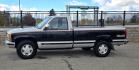 1990 Black Chevrolet C/K 1500 Reg. Cab 8 ft. Bed 4WD (2GCEK14K0L1) with an 5.7L V8 OHV 16V engine, 4-Speed Automatic Overdrive transmission, located at 450 N Russell, Missoula, MT, 59801, (406) 543-6600, 46.874496, -114.017433 - Low miles at 159k. 5.7L V8 Engine. Automatic Transmission. 4 Wheel Drive. Air. Cruise. Tilt. Tires are Excellent. Set up for Towing. Because of the age, our lender do NOT offer financing on this vehicle. - Photo#0