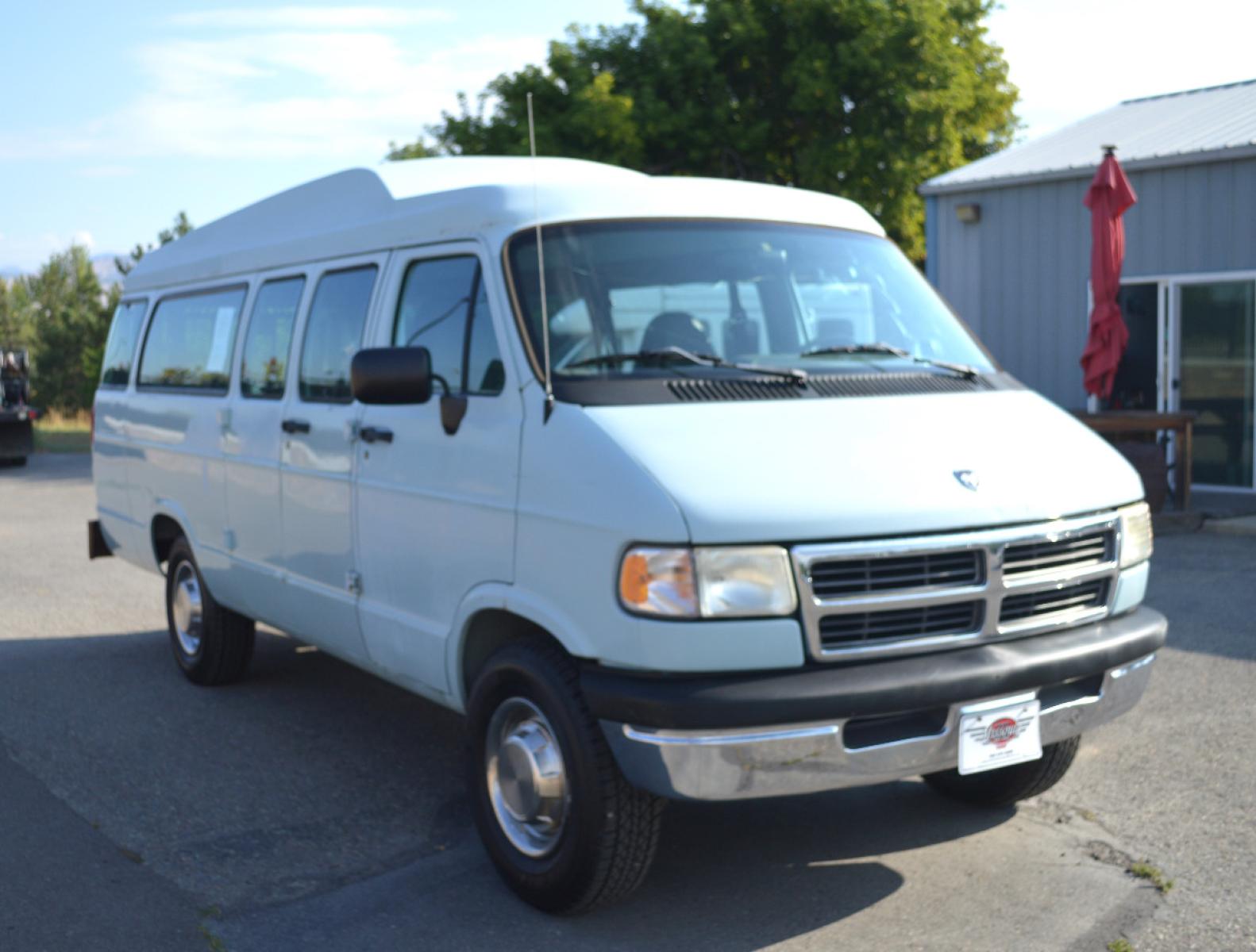 1997 Blue Dodge Ram Wagon B3500 (2B5WB35Z8VK) with an 5.9L V8 OHV 16V engine, 4-Speed Automatic Overdrive transmission, located at 450 N Russell, Missoula, MT, 59801, (406) 543-6600, 46.874496, -114.017433 - Only 86K Miles. Has a Hydraulic Wheel Chair Lift in the back. Seats 9 Total. Front and Rear Air Conditioning and Heat. Automatic Transmission. This vehicle is more then 20 years old and is not eligible for lending through our finance companies. - Photo #4