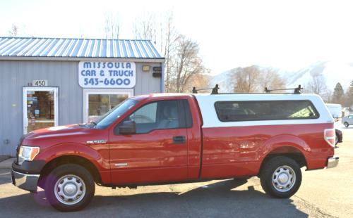 2014 Ford F-150 Single Cab Long Bed 2WD with Topper