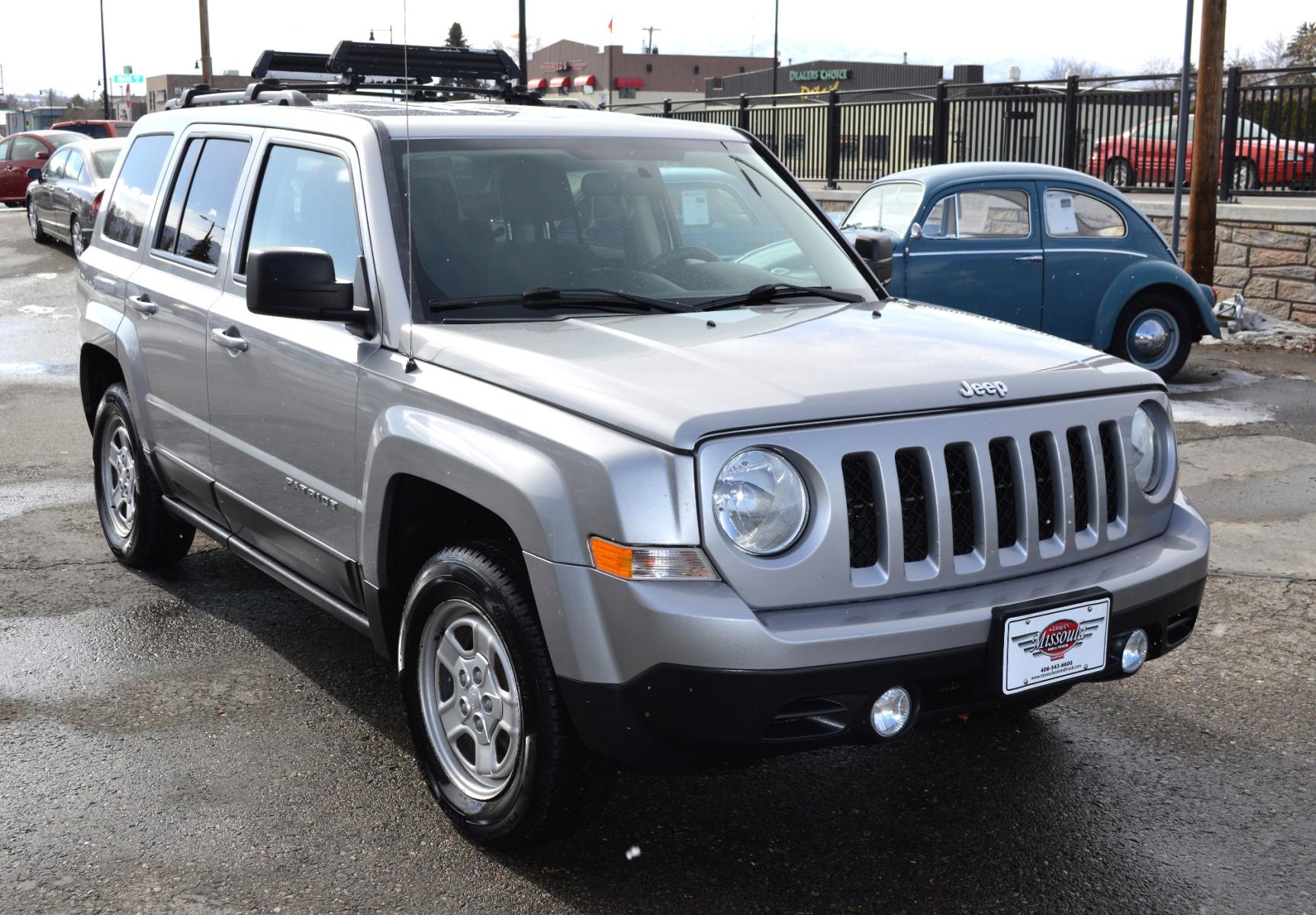2015 Silver Jeep Patriot Sport 4WD (1C4NJRBB0FD) with an 2.4L L4 DOHC 16V engine, Automatic transmission, located at 450 N Russell, Missoula, MT, 59801, (406) 543-6600, 46.874496, -114.017433 - Nice Clean SUV. 4 Wheel Drive. Automatic Transmission. Air. Cruise. Tilt. Power Windows. - Photo #3