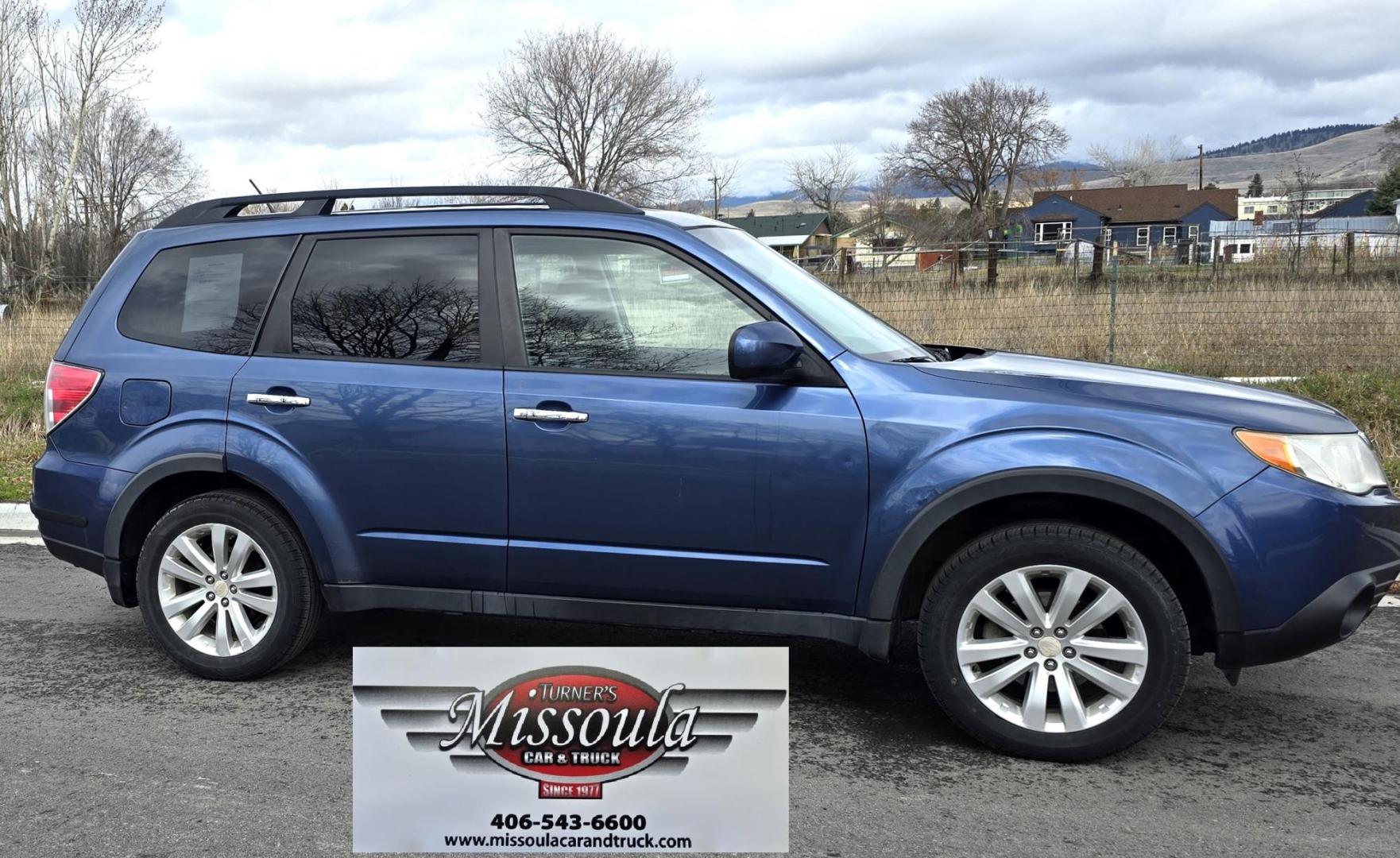 2011 Blue Subaru Forester 2.5X Premium (JF2SHBDC6BG) with an 2.5L H4 SOHC 16V engine, 5-Speed Manual transmission, located at 450 N Russell, Missoula, MT, 59801, (406) 543-6600, 46.874496, -114.017433 - All Wheel Drive. 2.5L H4 Engine. 5 Speed Manual Transmission. Air. Cruise. Tilt. Power Drivers Seat. Power Sun Roof. Heated Seats. Timing Chain, not a Timing Belt. Clean Title and Carfax. - Photo#0
