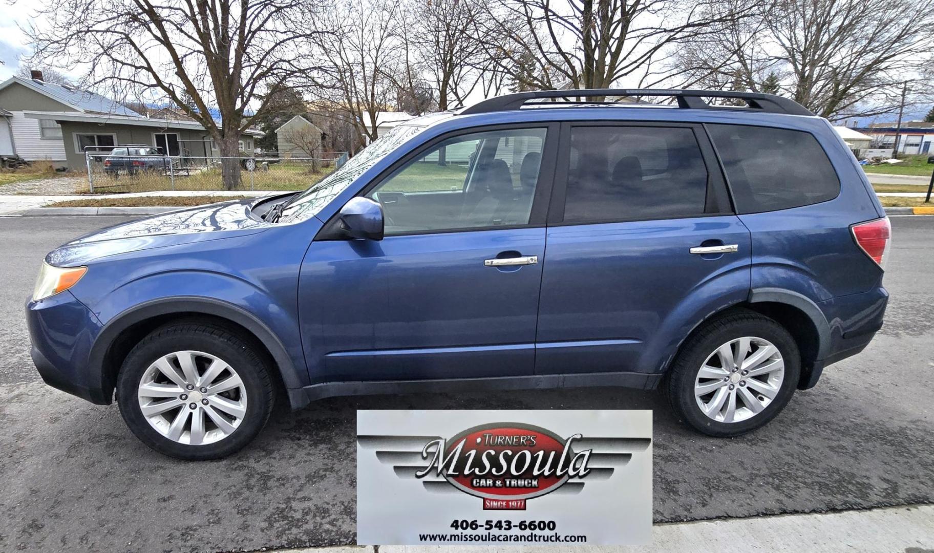2011 Blue Subaru Forester 2.5X Premium (JF2SHBDC6BG) with an 2.5L H4 SOHC 16V engine, 5-Speed Manual transmission, located at 450 N Russell, Missoula, MT, 59801, (406) 543-6600, 46.874496, -114.017433 - All Wheel Drive. 2.5L H4 Engine. 5 Speed Manual Transmission. Air. Cruise. Tilt. Power Drivers Seat. Power Sun Roof. Heated Seats. Timing Chain, not a Timing Belt. Clean Title and Carfax. - Photo#2