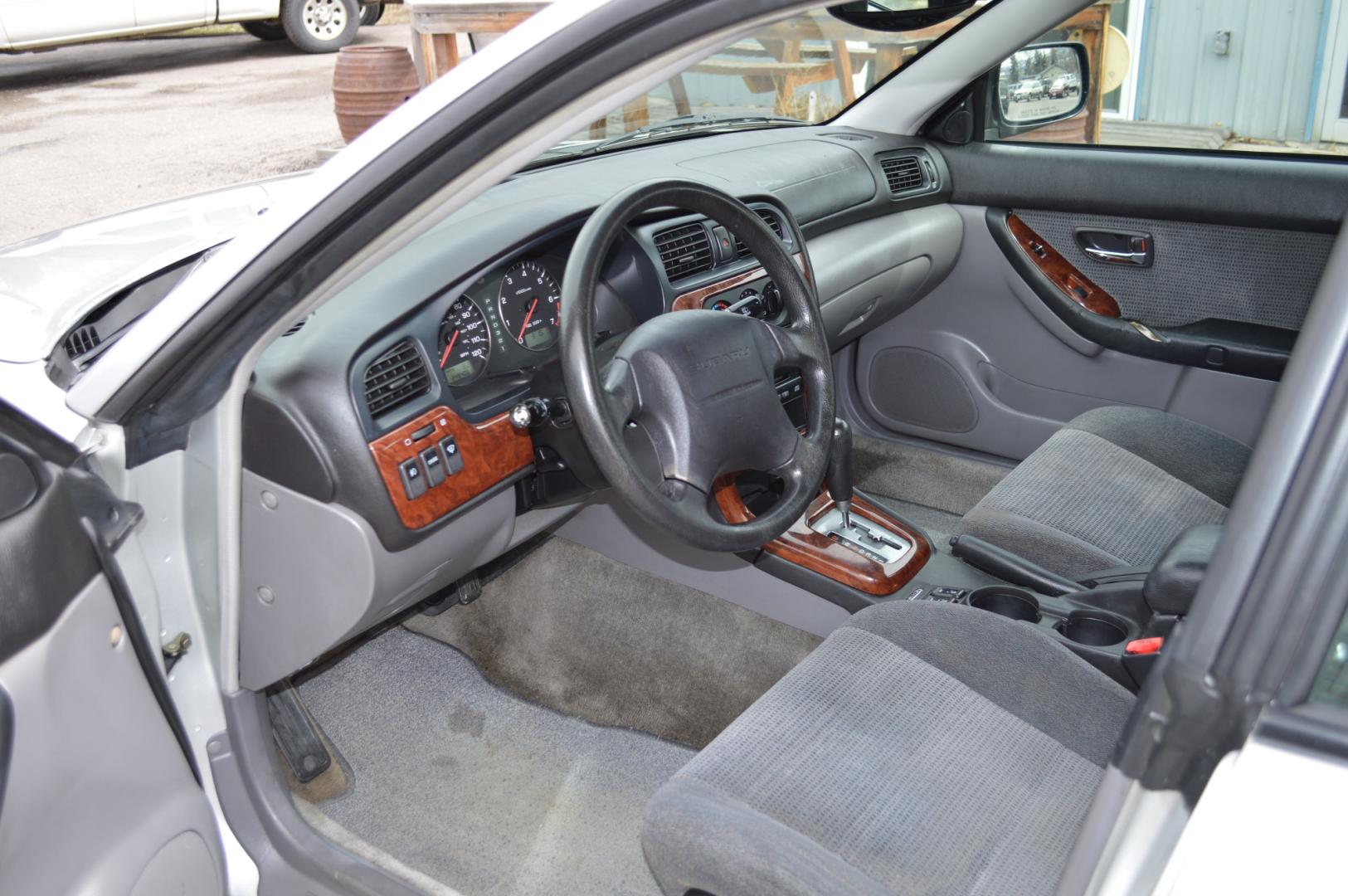 2004 Silver Subaru Outback Wagon w/All-weather Package (4S3BH675X47) with an 2.5L H4 SOHC 16V engine, Automatic transmission, located at 450 N Russell, Missoula, MT, 59801, (406) 543-6600, 46.874496, -114.017433 - New Timing Belt, Water Pump, Head Gasket.etc.!! Heated Seats. Automatic Transmission. Air. Cruise. Tilt. Power Windows. Because of the age, financing is not available through our lenders. - Photo#15
