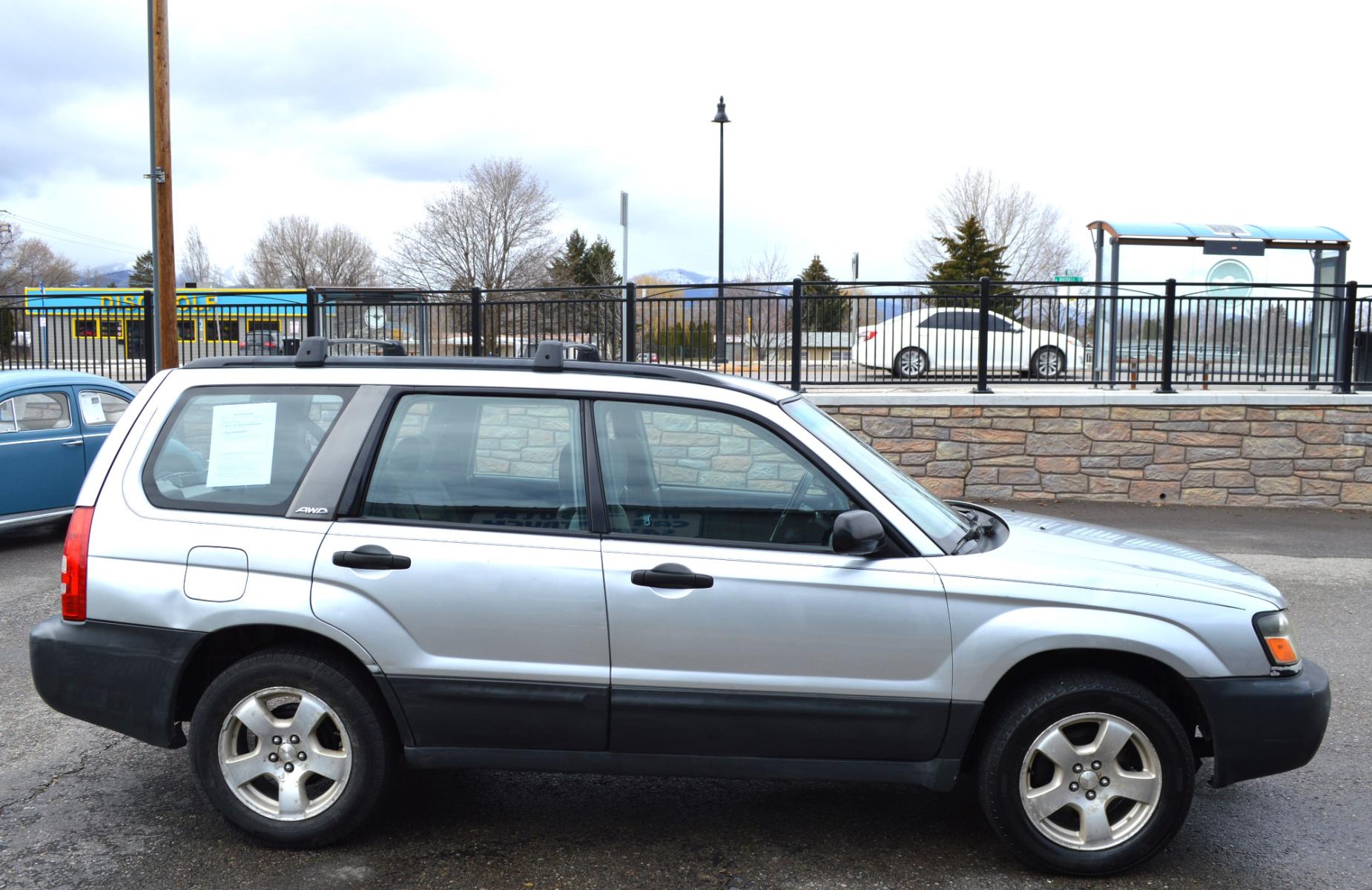 2003 Silver Subaru Forester 2.5 X (JF1SG63693G) with an 2.5L H4 DOHC 16V engine, 5-Speed Manual transmission, located at 450 N Russell, Missoula, MT, 59801, (406) 543-6600, 46.874496, -114.017433 - Great Running Suby. New Timing Belt, Water Pump, Head Gasket. New Clutch. Air Conditioning. Power Windows and Locks. This vehicle is 20 years old and is not eligible for lending through our finance companies. - Photo #1
