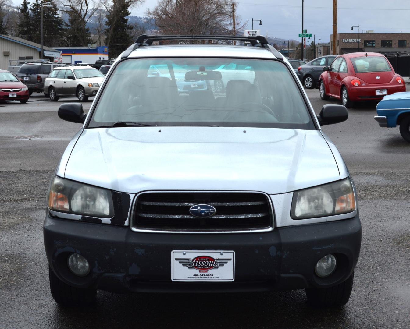 2003 Silver Subaru Forester 2.5 X (JF1SG63693G) with an 2.5L H4 DOHC 16V engine, 5-Speed Manual transmission, located at 450 N Russell, Missoula, MT, 59801, (406) 543-6600, 46.874496, -114.017433 - Great Running Suby. New Timing Belt, Water Pump, Head Gasket. New Clutch. Air Conditioning. Power Windows and Locks. This vehicle is 20 years old and is not eligible for lending through our finance companies. - Photo#6