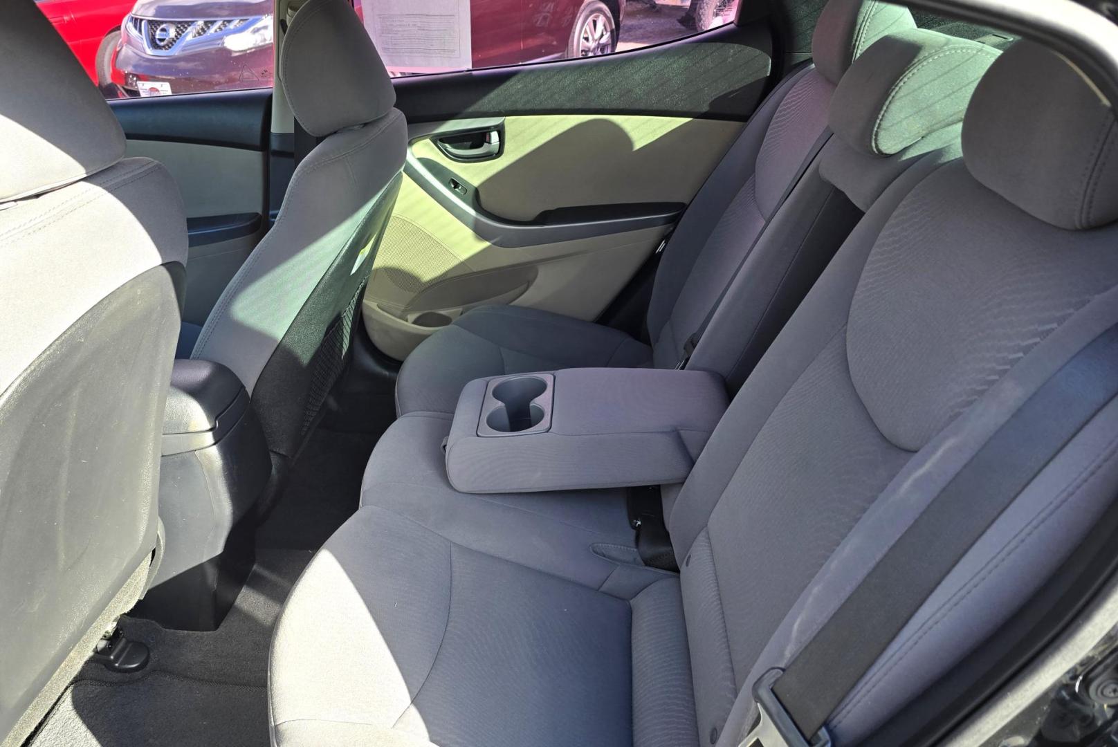 2016 Black Hyundai Elantra Limited (5NPDH4AE9GH) with an 1.8L L4 DOHC 16V engine, 6-Speed Automatic transmission, located at 450 N Russell, Missoula, MT, 59801, (406) 543-6600, 46.874496, -114.017433 - Photo#7