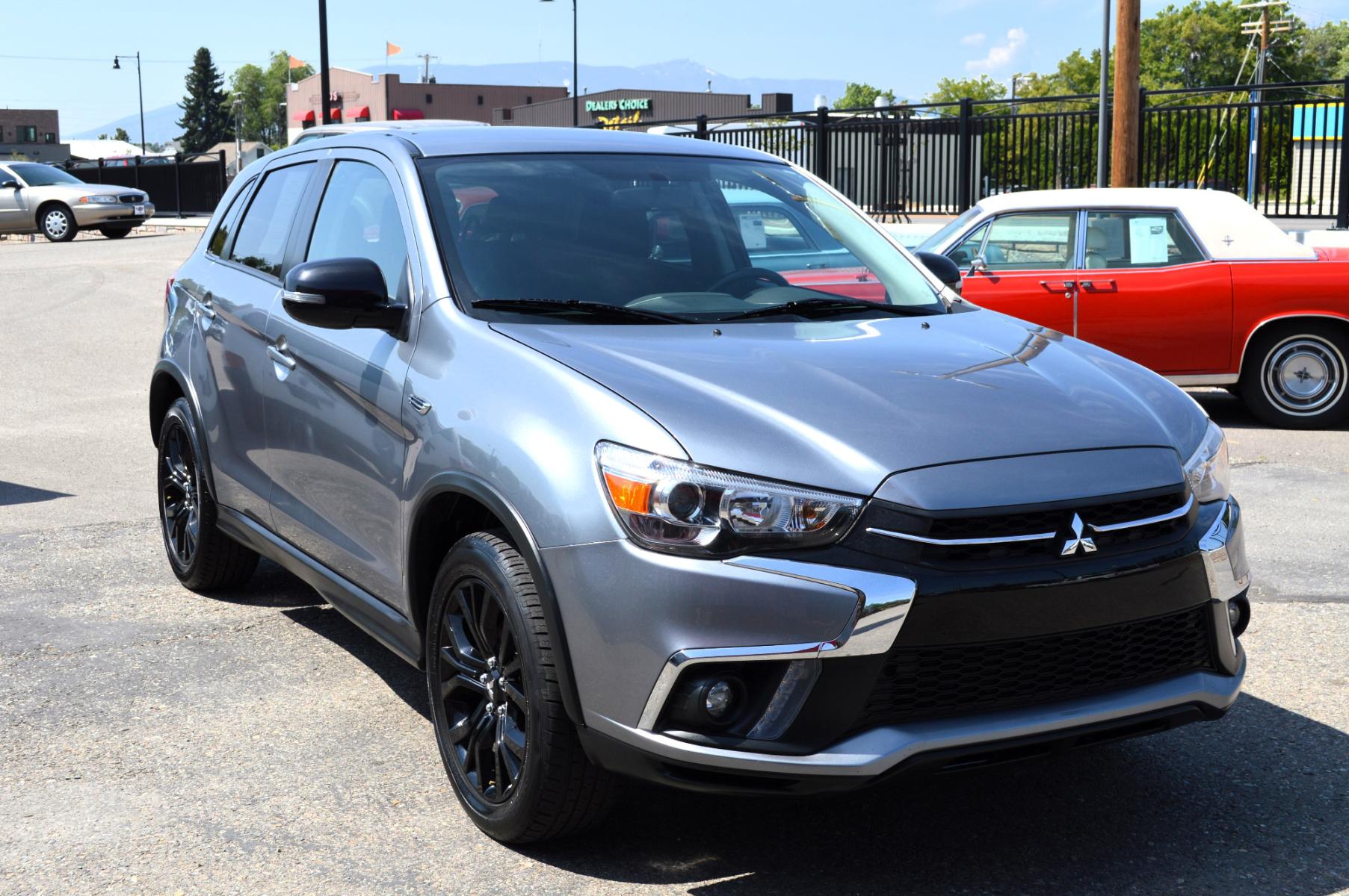 2018 Grey /Black Mitsubishi Outlander Sport 2.0 ES CVT (JA4AP3AU2JZ) with an 2.0L L4 DOHC 16V engine, CVT transmission, located at 450 N Russell, Missoula, MT, 59801, (406) 543-6600, 46.874496, -114.017433 - Cute Little SUV. Automatic Transmission. Air. Cruise. Tilt. Heated Seats. Power Windows. Remote Start. Bluetooth. Backup Camera. 2WD - Photo #3