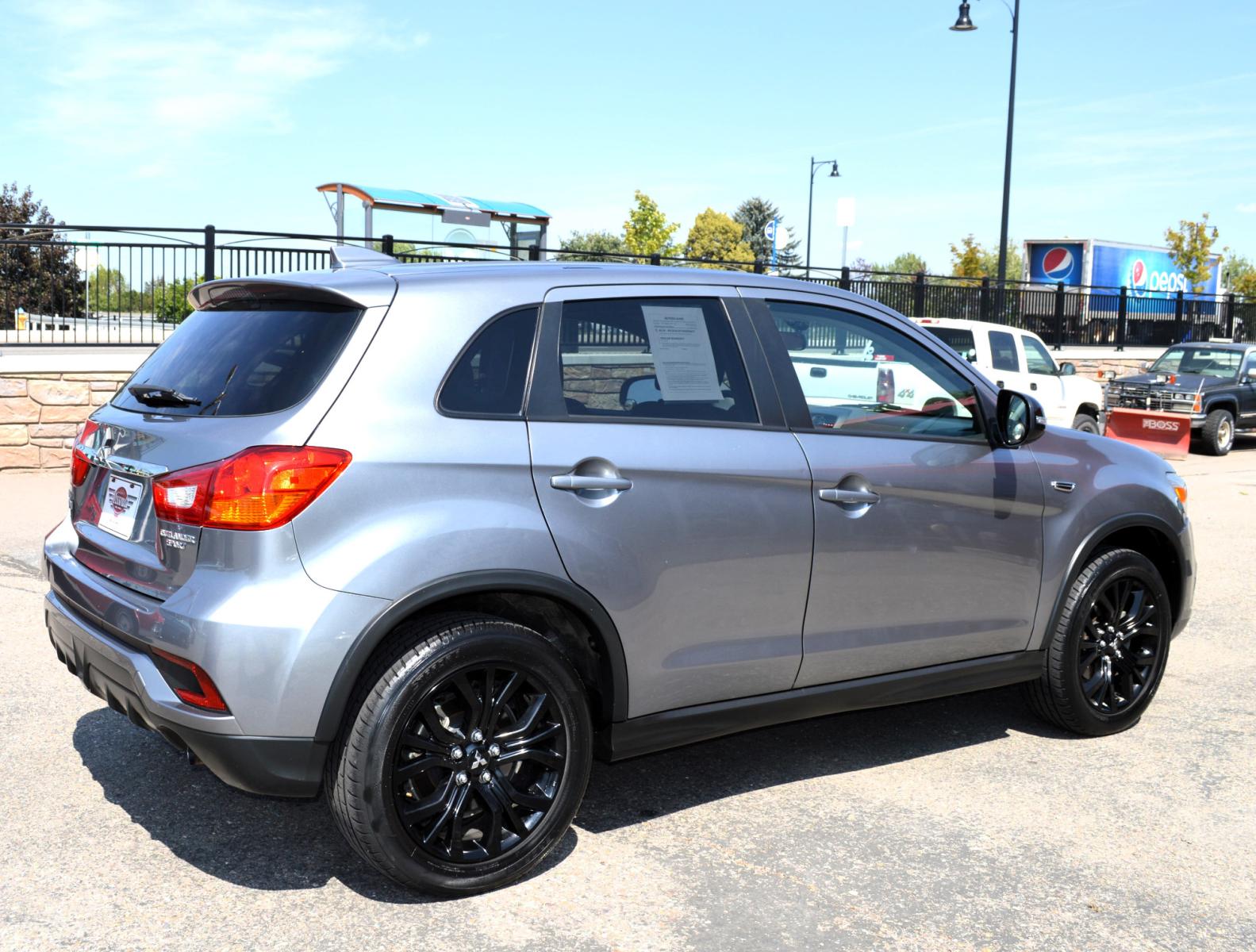 2018 Grey /Black Mitsubishi Outlander Sport 2.0 ES CVT (JA4AP3AU2JZ) with an 2.0L L4 DOHC 16V engine, CVT transmission, located at 450 N Russell, Missoula, MT, 59801, (406) 543-6600, 46.874496, -114.017433 - Cute Little SUV. Automatic Transmission. Air. Cruise. Tilt. Heated Seats. Power Windows. Remote Start. Bluetooth. Backup Camera. 2WD - Photo #5