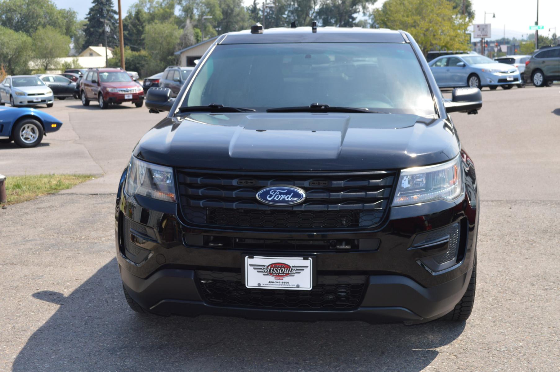2016 Black Ford Explorer Police 4WD (1FM5K8AR7GG) with an 3.7L V6 DOHC 24V engine, 6-Speed Automatic transmission, located at 450 N Russell, Missoula, MT, 59801, (406) 543-6600, 46.874496, -114.017433 - AWD Former Law Enforcement SUV. Tons of Power. Automatic. Air. Cruise. Tilt. Power Windows. Power Drivers Seat. AM FM CD. Bluetooth - Photo #3