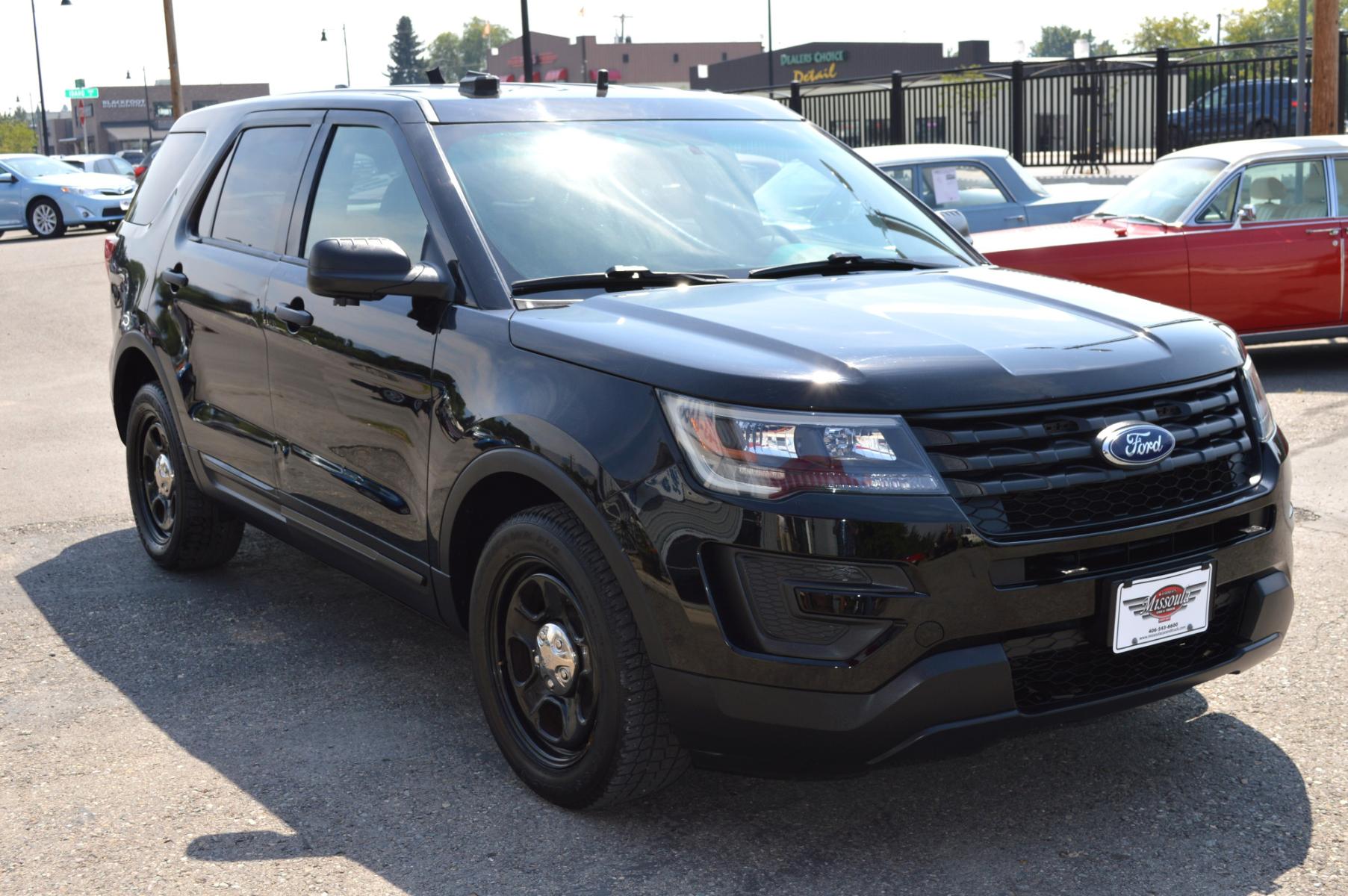 2016 Black Ford Explorer Police 4WD (1FM5K8AR7GG) with an 3.7L V6 DOHC 24V engine, 6-Speed Automatic transmission, located at 450 N Russell, Missoula, MT, 59801, (406) 543-6600, 46.874496, -114.017433 - AWD Former Law Enforcement SUV. Tons of Power. Automatic. Air. Cruise. Tilt. Power Windows. Power Drivers Seat. AM FM CD. Bluetooth - Photo #4