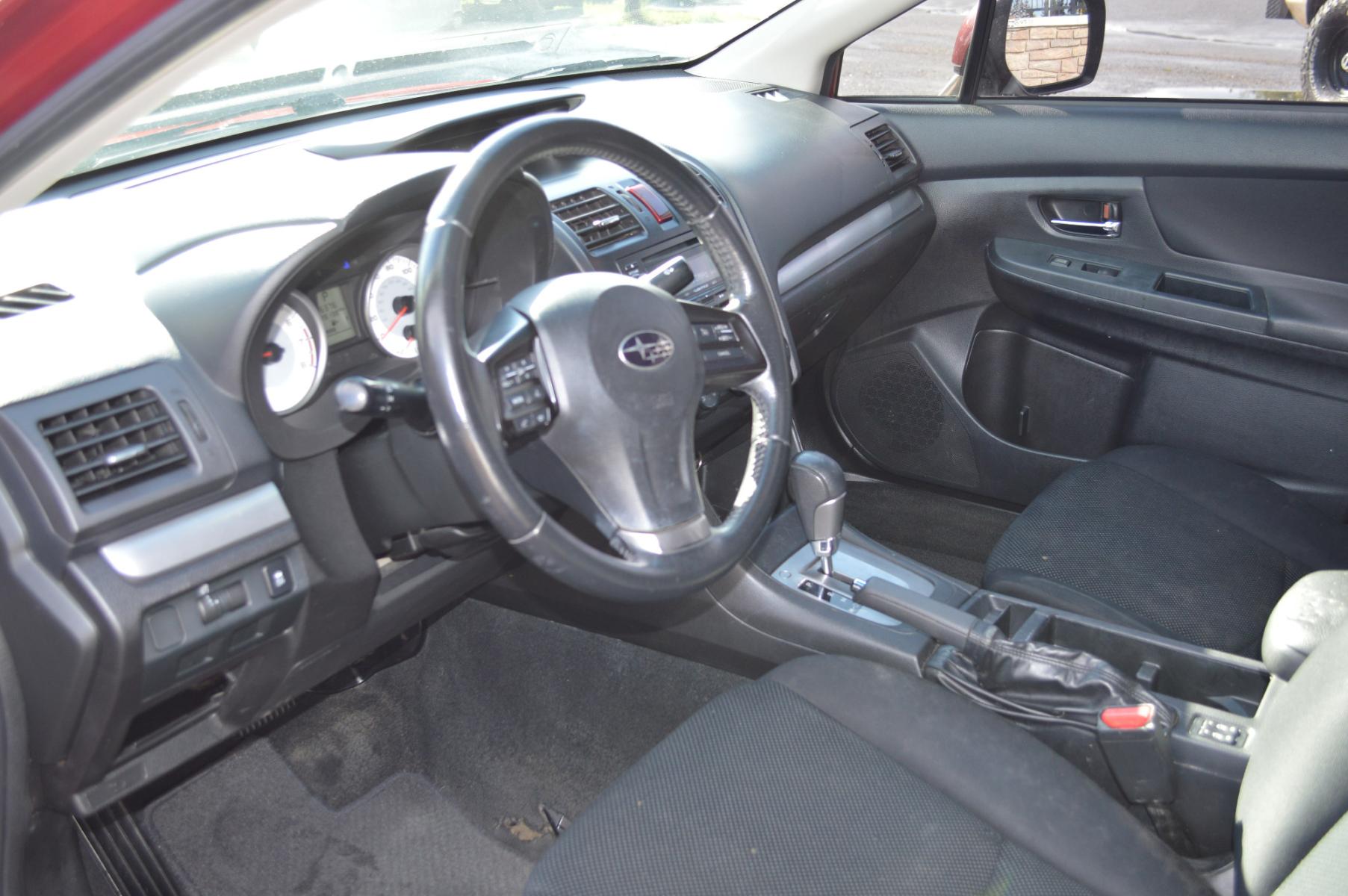 2013 Maroon /Black Subaru Impreza Premium Plus 4-Door (JF1GJAD64DH) with an 2.0L H4 DOHC 16V engine, Automatic transmission, located at 450 N Russell, Missoula, MT, 59801, (406) 543-6600, 46.874496, -114.017433 - Photo #8