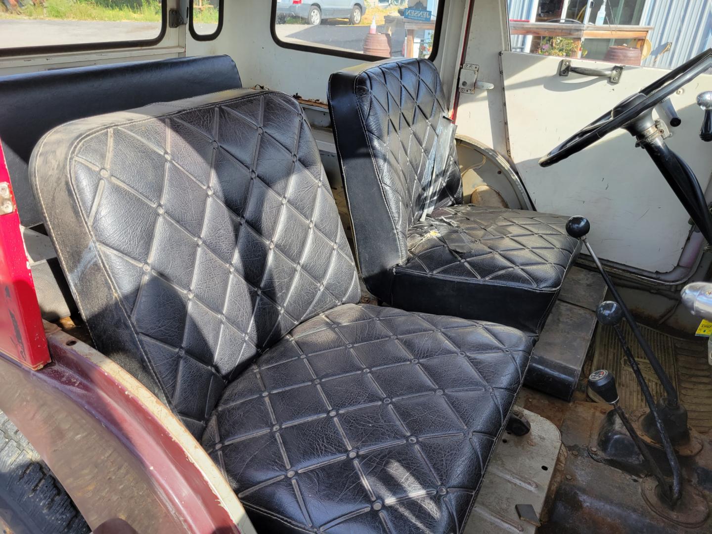 1965 Red American Motors Jeep (8305189188) with an 4 cylinder engine, 3 Speed Manual transmission, located at 450 N Russell, Missoula, MT, 59801, (406) 543-6600, 46.874496, -114.017433 - Photo#10