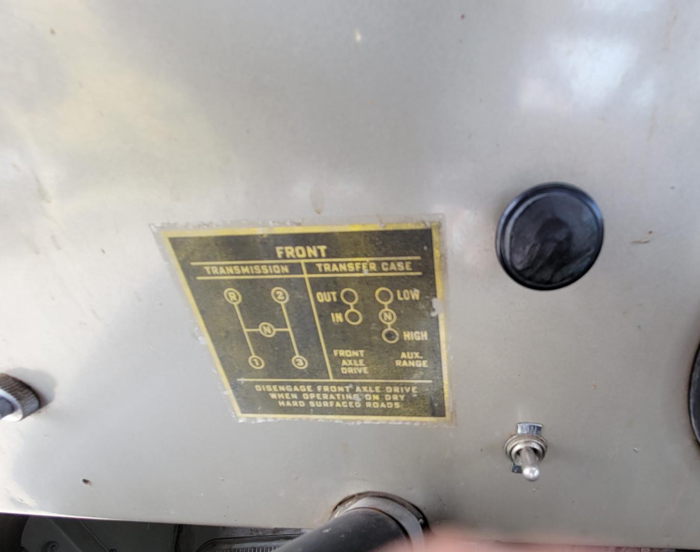 1965 Red American Motors Jeep (8305189188) with an 4 cylinder engine, 3 Speed Manual transmission, located at 450 N Russell, Missoula, MT, 59801, (406) 543-6600, 46.874496, -114.017433 - Photo#17