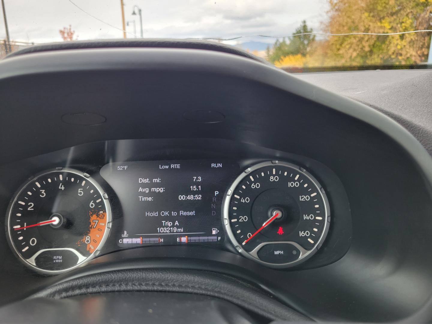 2017 Hyper Green /Black Jeep Renegade Limited 4WD (ZACCJBDB9HP) with an 2.4L L4 DOHC 16V engine, 9A transmission, located at 450 N Russell, Missoula, MT, 59801, (406) 543-6600, 46.874496, -114.017433 - Photo#18