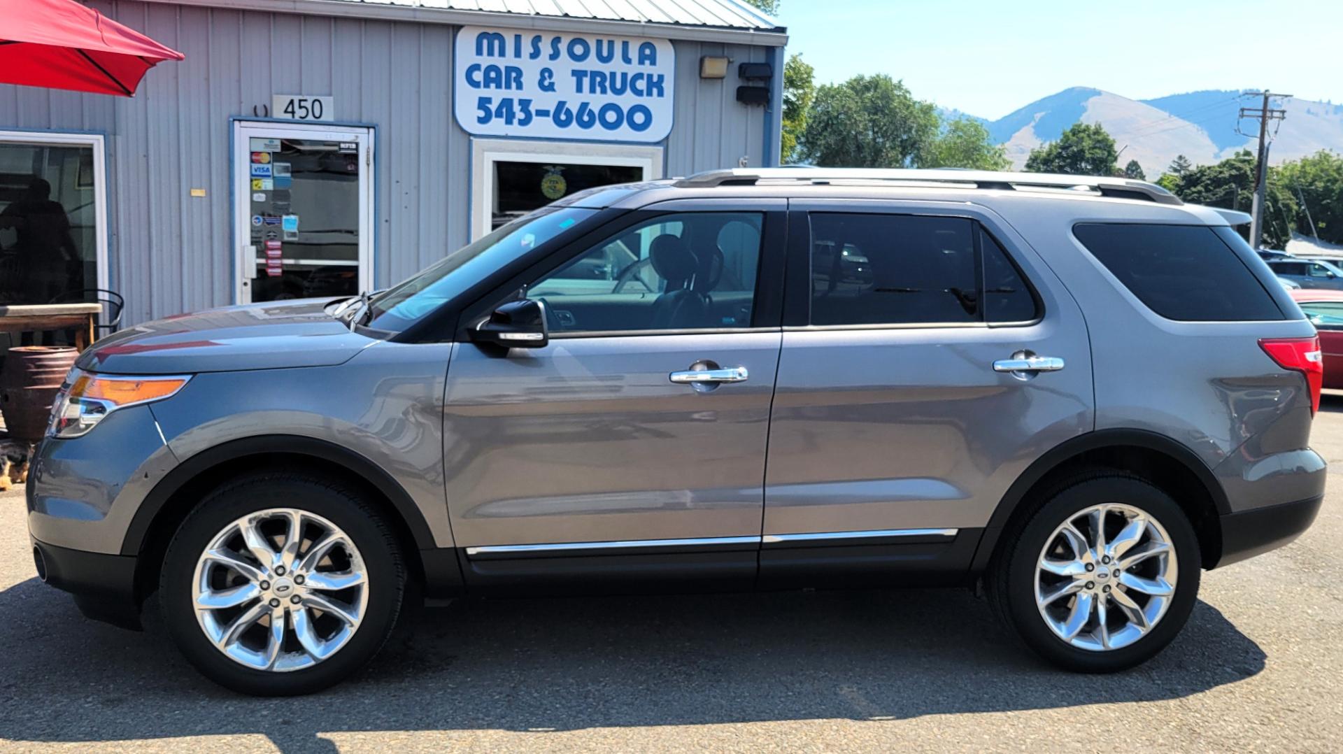 2013 Grey /Black Ford Explorer XLT (1FM5K8D87DG) with an 3.5L v6 engine, 6 Speed Auto transmission, located at 450 N Russell, Missoula, MT, 59801, (406) 543-6600, 46.874496, -114.017433 - Photo#1