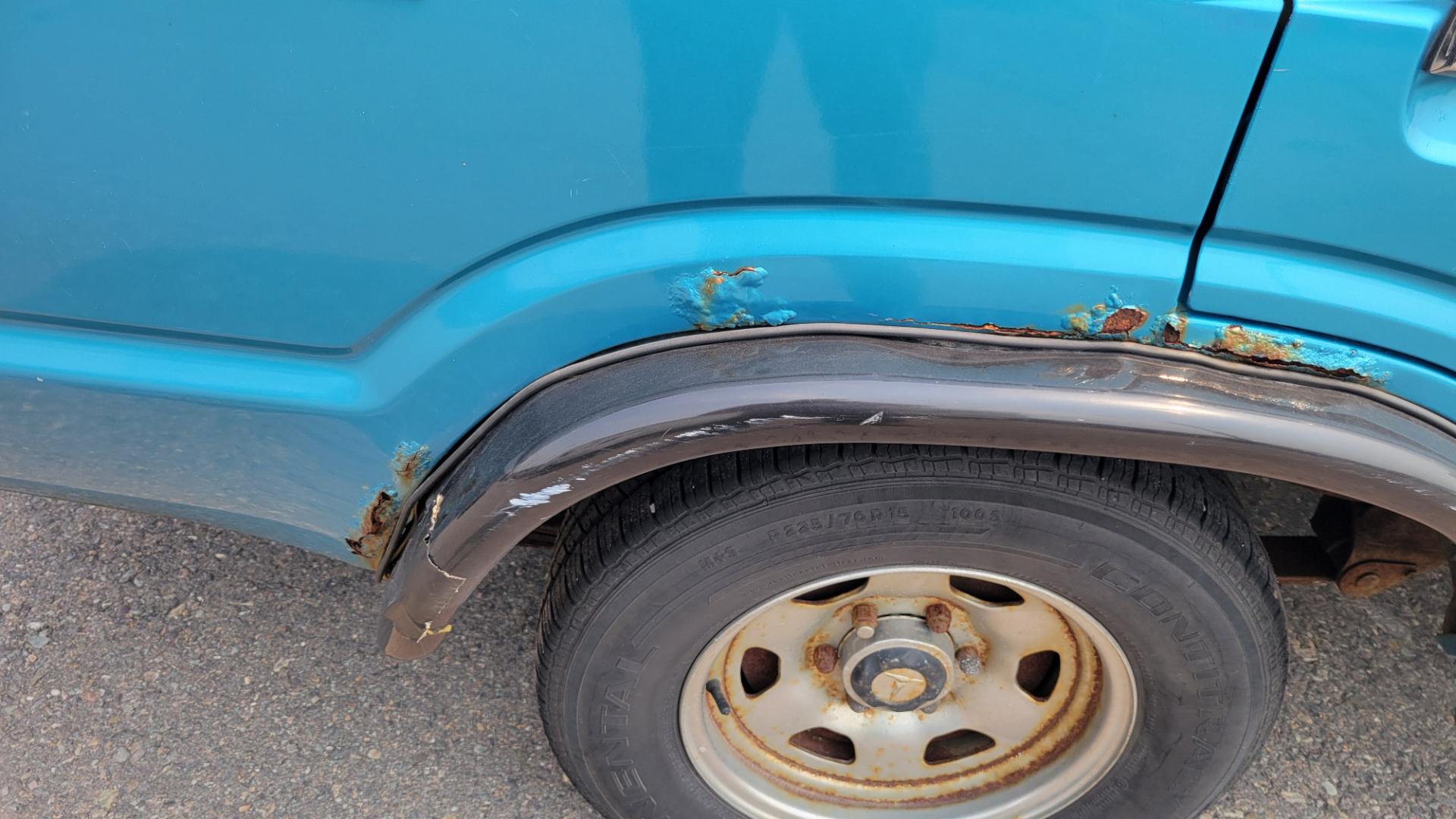 1984 Blue /Tan Toyota Land Cruiser FJ60 (JT3FJ60G3E1) with an 4.2L L6 engine, 4 Speed Manual transmission, located at 450 N Russell, Missoula, MT, 59801, (406) 543-6600, 46.874496, -114.017433 - Hard to find FJ. 4.2 Straight 6 Engine. 4 Speed Manual Transmission. Shows a little rust which i s common for this year of Land Cruiser. factory a/c pretty much an unmolested original still has smog pump original interior etc Current owner purchased in Bozeman in 1999 Because of the ag - Photo#11