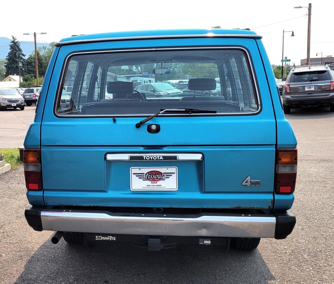 1984 Blue /Tan Toyota Land Cruiser FJ60 (JT3FJ60G3E1) with an 4.2L L6 engine, 4 Speed Manual transmission, located at 450 N Russell, Missoula, MT, 59801, (406) 543-6600, 46.874496, -114.017433 - Hard to find FJ. 4.2 Straight 6 Engine. 4 Speed Manual Transmission. Shows a little rust which i s common for this year of Land Cruiser. factory a/c pretty much an unmolested original still has smog pump original interior etc Current owner purchased in Bozeman in 1999 Because of the ag - Photo#5