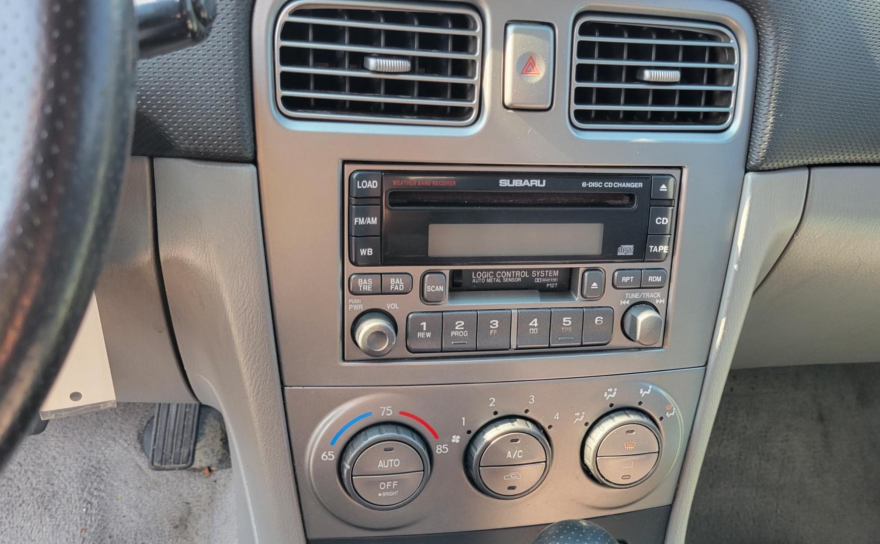 2003 Silver /Gray Subaru Forester 2.5 XS (JF1SG65633H) with an 2.5L H4 SOHC 16V engine, 4-Speed Automatic Overdrive transmission, located at 450 N Russell, Missoula, MT, 59801, (406) 543-6600, 46.874496, -114.017433 - 2.5L I4 Engine. AWD. Automatic Transmission. Air Blows Cold. The engine seems a little tired so we are selling as an around town vehicle or for parts as most of the body is very good and the transmission seems strong. Starts every time. Financing is not available. - Photo#14