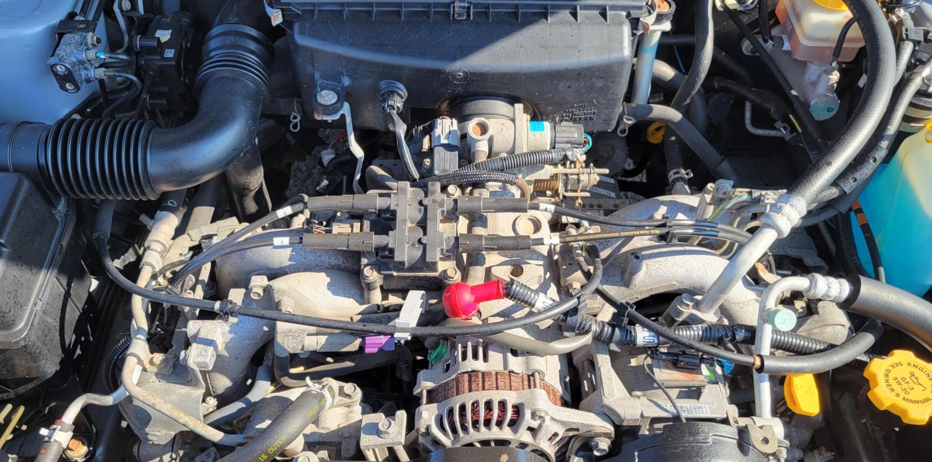 2003 Silver /Gray Subaru Forester 2.5 XS (JF1SG65633H) with an 2.5L H4 SOHC 16V engine, 4-Speed Automatic Overdrive transmission, located at 450 N Russell, Missoula, MT, 59801, (406) 543-6600, 46.874496, -114.017433 - 2.5L I4 Engine. AWD. Automatic Transmission. Air Blows Cold. The engine seems a little tired so we are selling as an around town vehicle or for parts as most of the body is very good and the transmission seems strong. Starts every time. Financing is not available. - Photo#16