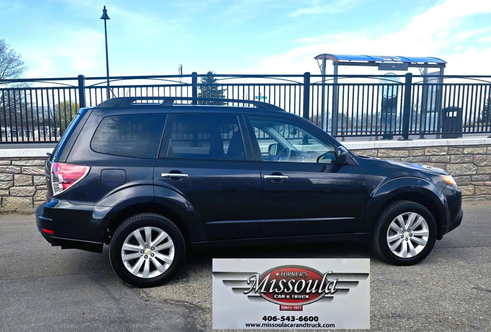 2012 Grey /White Subaru Forester 2.5X Premium (JF2SHADCXCH) with an 2.5L H4 SOHC 16V engine, 4-Speed Automatic transmission, located at 450 N Russell, Missoula, MT, 59801, (406) 543-6600, 46.874496, -114.017433 - Great Miles. Only 95K. Very Clean AWD Forester. 2.4L H4 Engine. Automatic Transmission. Huge Sunroof. Power Drivers Seat. Heated Front Seats. AM FM Bluetooth. Air. Cruise. Tilt. Power Windows and Locks. Rubber is Like New. We Finance through local Credit Unions. We do NOT offer In House (Buy Her - Photo#0