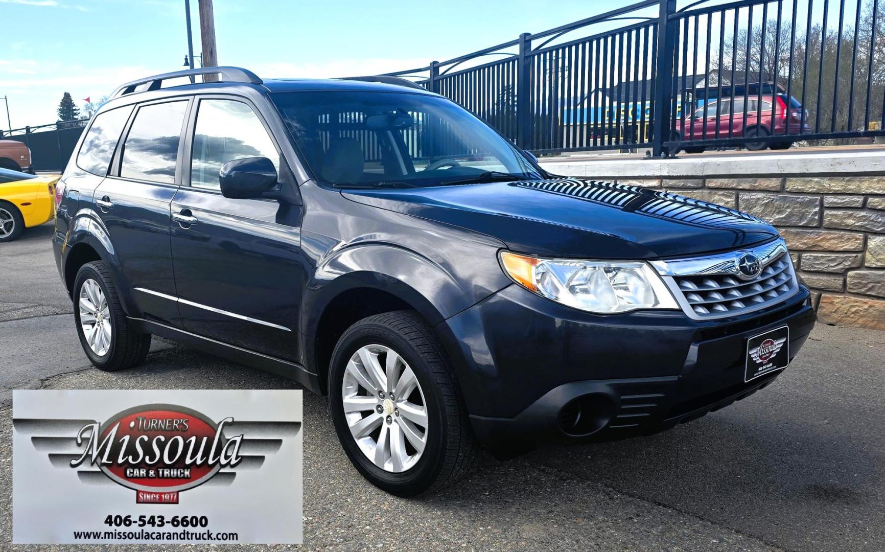 2012 Grey /White Subaru Forester 2.5X Premium (JF2SHADCXCH) with an 2.5L H4 SOHC 16V engine, 4-Speed Automatic transmission, located at 450 N Russell, Missoula, MT, 59801, (406) 543-6600, 46.874496, -114.017433 - Great Miles. Only 95K. Very Clean AWD Forester. 2.4L H4 Engine. Automatic Transmission. Huge Sunroof. Power Drivers Seat. Heated Front Seats. AM FM Bluetooth. Air. Cruise. Tilt. Power Windows and Locks. Rubber is Like New. We Finance through local Credit Unions. We do NOT offer In House (Buy Her - Photo#2