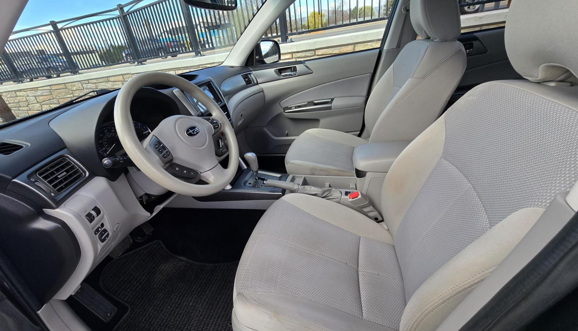 2012 Grey /White Subaru Forester 2.5X Premium (JF2SHADCXCH) with an 2.5L H4 SOHC 16V engine, 4-Speed Automatic transmission, located at 450 N Russell, Missoula, MT, 59801, (406) 543-6600, 46.874496, -114.017433 - Great Miles. Only 95K. Very Clean AWD Forester. 2.4L H4 Engine. Automatic Transmission. Huge Sunroof. Power Drivers Seat. Heated Front Seats. AM FM Bluetooth. Air. Cruise. Tilt. Power Windows and Locks. Rubber is Like New. We Finance through local Credit Unions. We do NOT offer In House (Buy Her - Photo#14