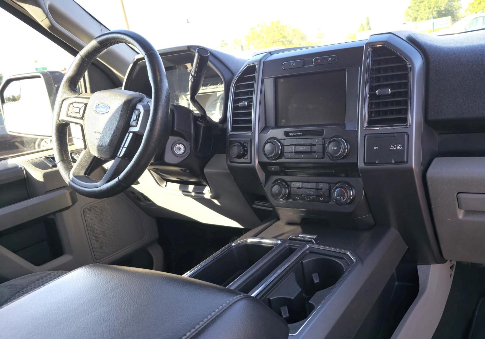 2018 Red /Black Ford F-150 XLT SuperCrew 5.5-ft. Bed 4WD (1FTEW1EP4JF) with an 2.7L V6 DOHC 24V engine, 6A transmission, located at 450 N Russell, Missoula, MT, 59801, (406) 543-6600, 46.874496, -114.017433 - consignor says get it gone !! super sale price 17995 !! Gorgeous Ford 1/2 Ton Pickup. 2.7L Turbo V6 Engine. Automatic Transmission. Power Heated Leather Seats. Bed Liner. Running Boards. Air Cruise. Tilt. Power Rear slide Window. Navigation. Bluetooth Audio and Phone. Backup Camera. Park Assist. - Photo#8