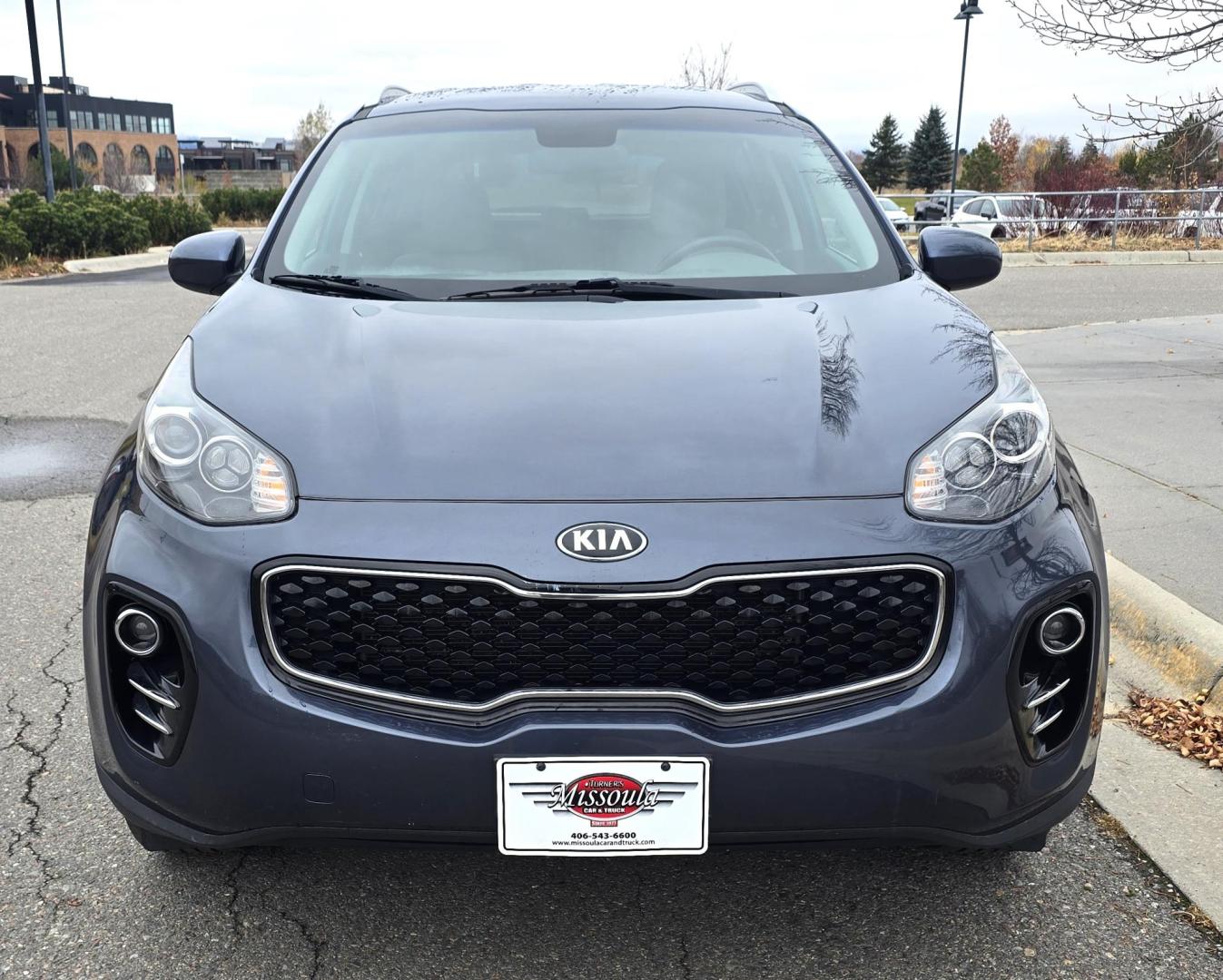 2017 Blue /White Kia Sportage LX AWD (KNDPMCACXH7) with an 2.4L V6 DOHC 24V engine, 6A transmission, located at 450 N Russell, Missoula, MT, 59801, (406) 543-6600, 46.874496, -114.017433 - Great Running AWD SUV. 2.4L I4 Engine. 6 Speed Automatic Transmission. Air. Cruise. Tilt. Power Drivers Seat. Heated Front Seats. Am FM Sat. CD Player. Bluetooth Audio and Phone. Backup Camera. 2 Owner Car with a Clean Carfax. - Photo#3