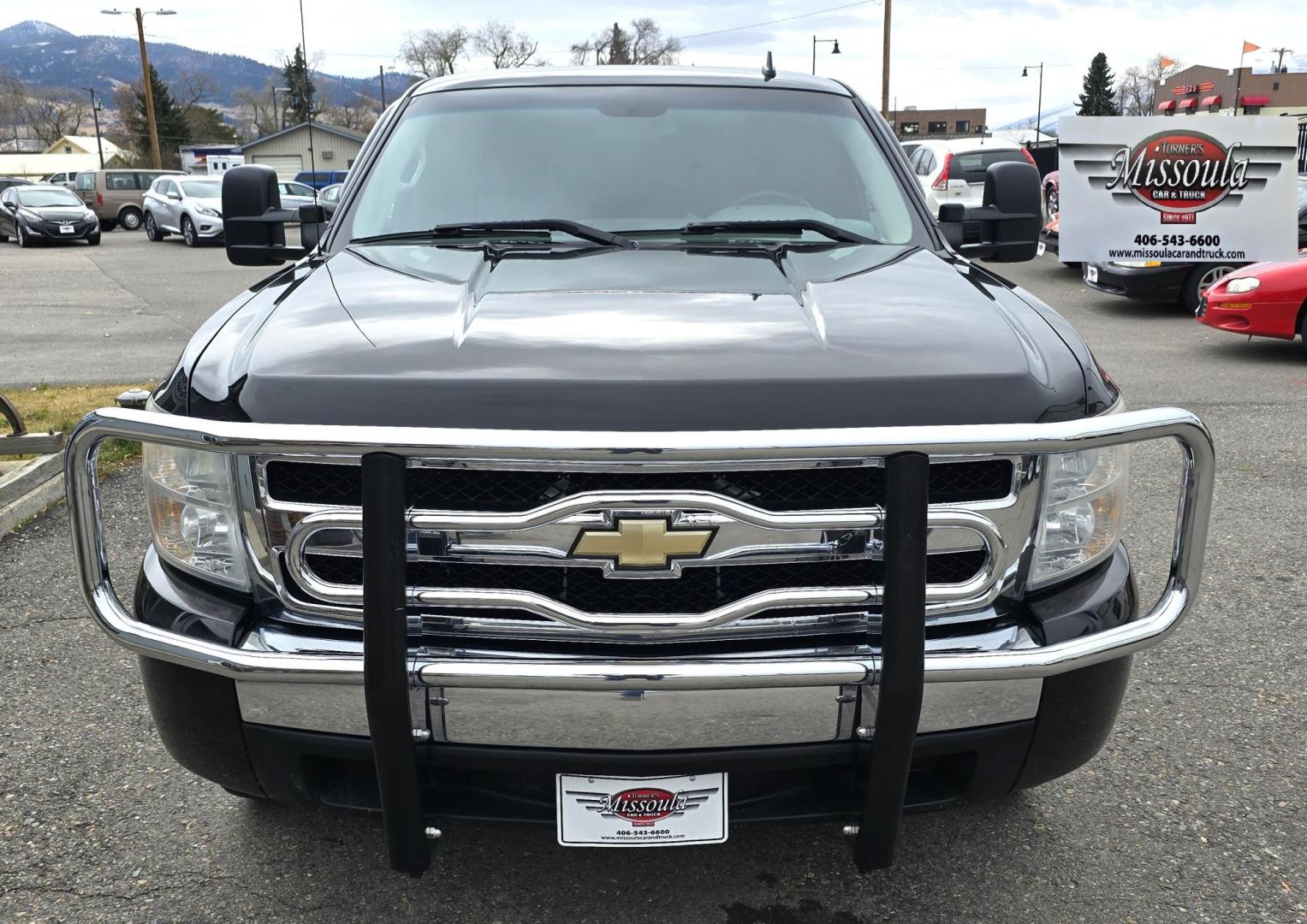 2007 Black /Black Chevrolet Silverado 1500 LT1 2WD (1GCEC14C67Z) with an 4.8L V8 OHV 16V engine, 4-Speed Automatic Overdrive transmission, located at 450 N Russell, Missoula, MT, 59801, (406) 543-6600, 46.874496, -114.017433 - Cute Shorty Chevy with Nice Matching Carpeted Topper. 2 Wheel Drive. 4.8L V8 Engine. Air Conditioning. Tilt. AM FM CD Player. Chrome Grill Guard. Running Boards. - Photo#5