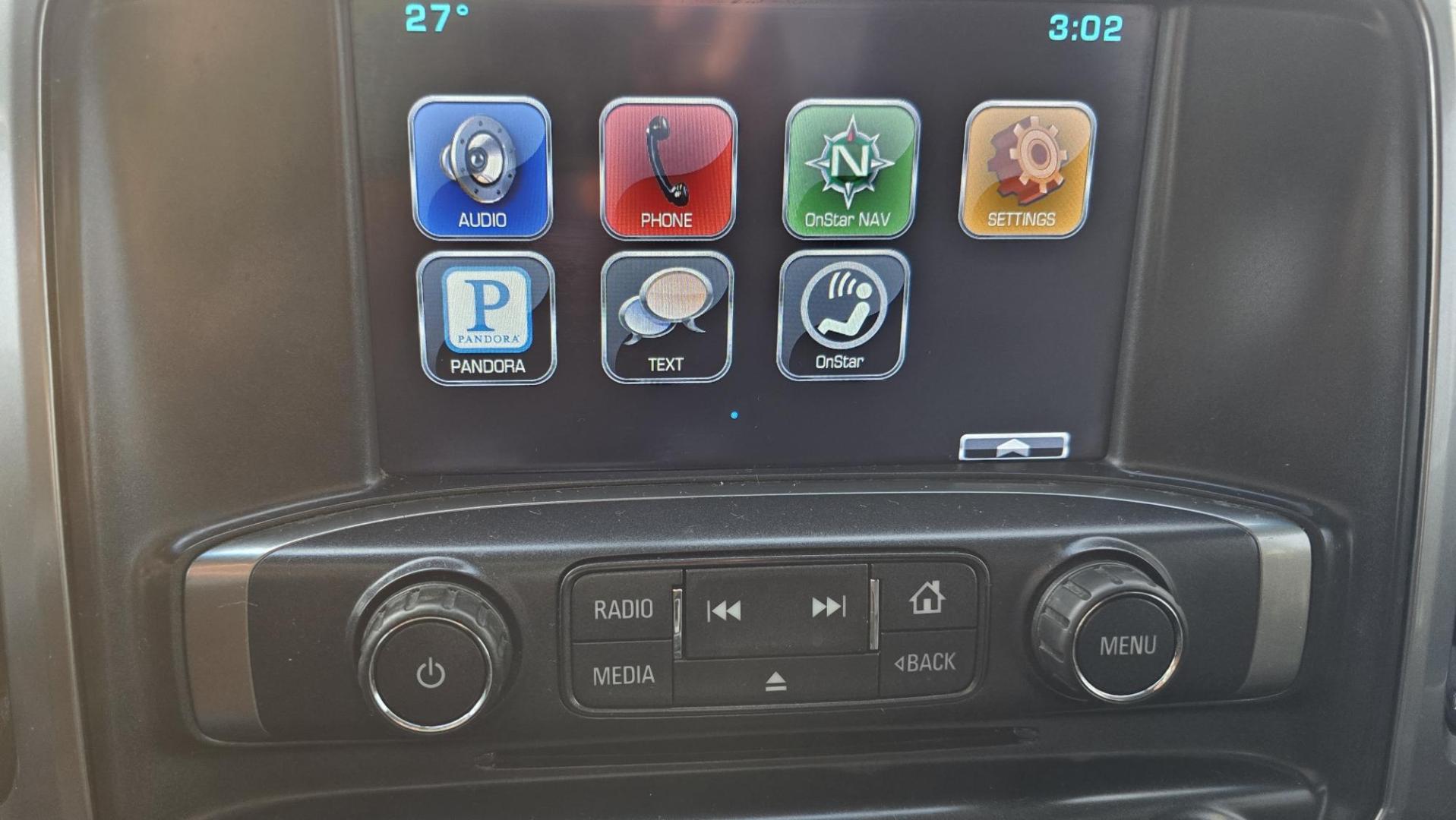 2016 Maroon /Black Chevrolet Silverado 1500 LT Crew Cab 4WD (3GCUKREC2GG) with an 5.3L V8 OHV 16V engine, 6A transmission, located at 450 N Russell, Missoula, MT, 59801, (406) 543-6600, 46.874496, -114.017433 - Great looking 4WD Chevy. 5.3L V8. Automatic. Air. Cruise. Tilt. Bluetooth Audio and Phone. OnStar Navigation. Power Windows and Locks. Remote Started. Heated Seats. Nice custom wheels. - Photo#19