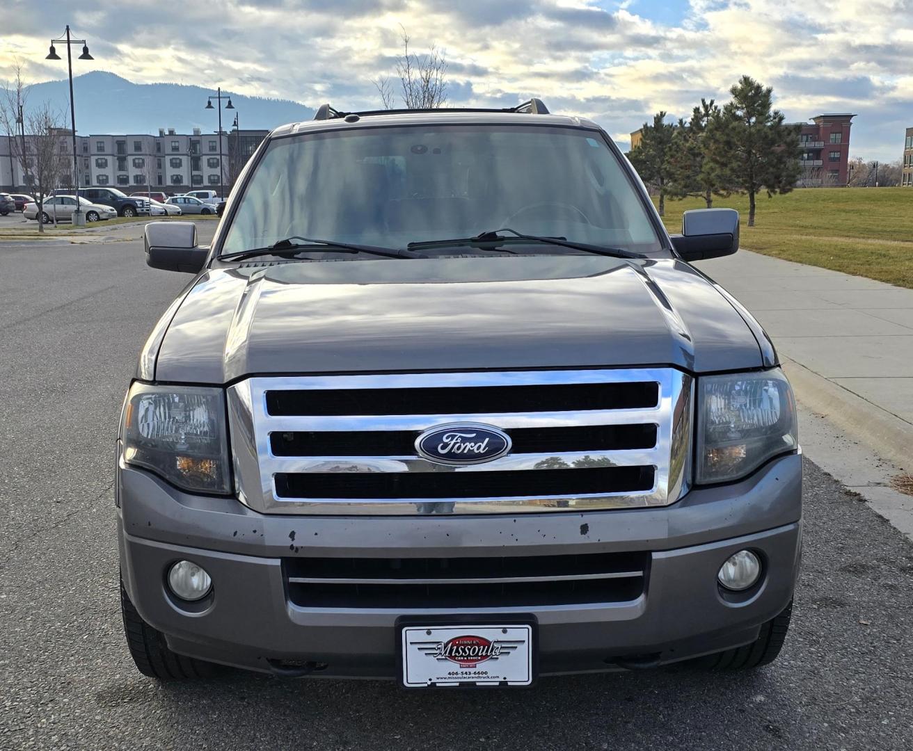 2011 Grey /Tan Ford Expedition Limited 4WD (1FMJU2A50BE) with an 5.4L V8 SOHC 16V FFV engine, 6-Speed Automatic transmission, located at 450 N Russell, Missoula, MT, 59801, (406) 543-6600, 46.874496, -114.017433 - Smooth Driving 4WD SUV. 5.4L V8 Engine. 3rd Row seating. Heated and Cooled Front Seats. Heated Middle Seats. Leather. Power Sunroof. Navigation. Running Boards. Michelin Tires. Remote Start. Bluetooth Phone and Audio. Power Liftgate. - Photo#5